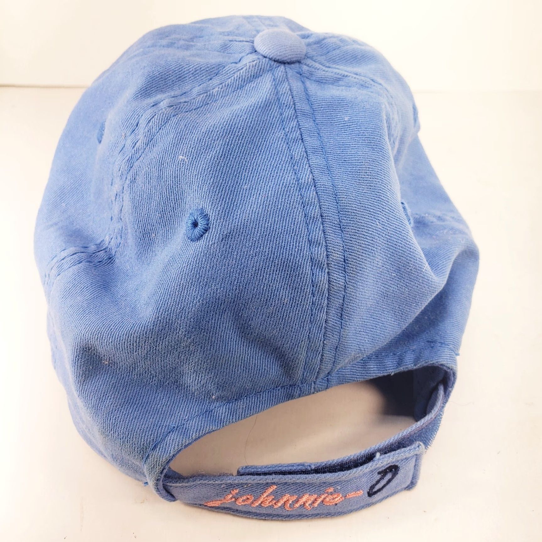 johnnie-O VINTAGE? No — Johnnie-O Surf Logo Adjustable Cap Slate Blue Baseball Hat Baseball Cap Johnnie-O Logo Adjustable Cap Crewneck? Size ONE SIZE - 5 Thumbnail