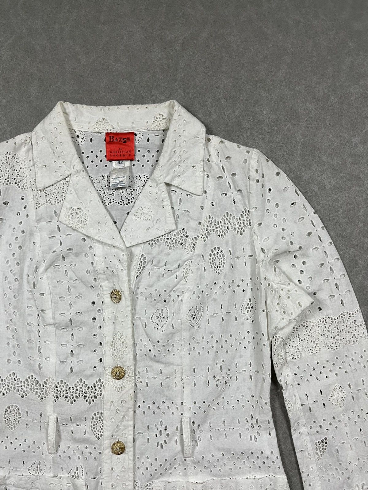 Christian Lacroix 90s Christian Lacroix blazer Size M / US 6-8 / IT 42-44 - 3 Thumbnail