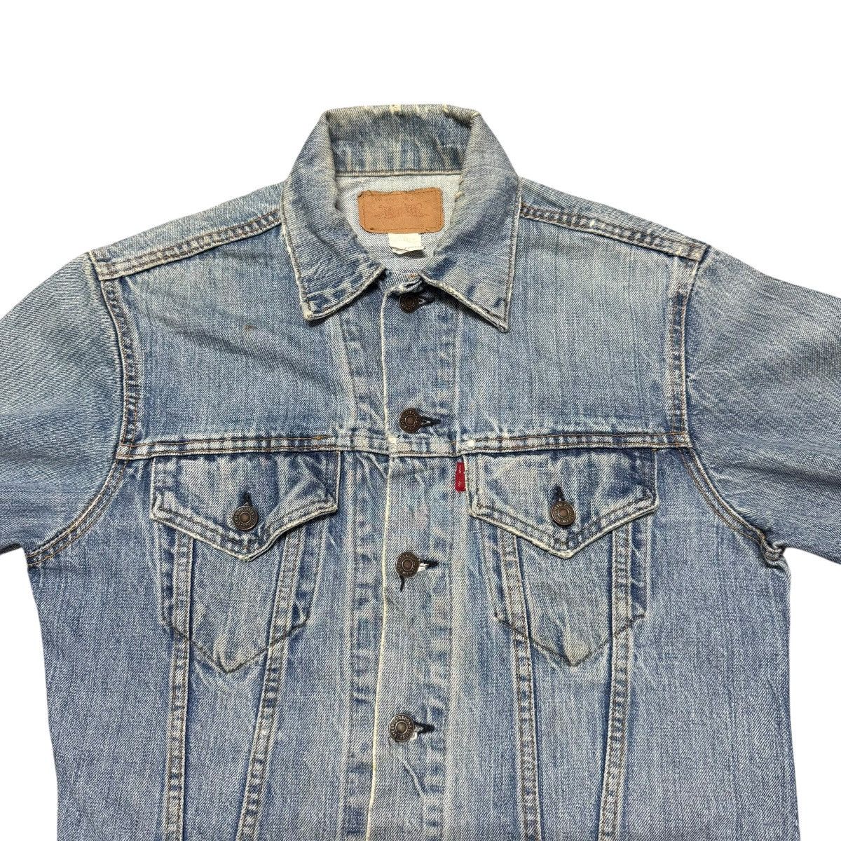 Levi's Vintage Late 70s Levis Denim Trucker Jacket Distressed Size US M / EU 48-50 / 2 - 3 Thumbnail