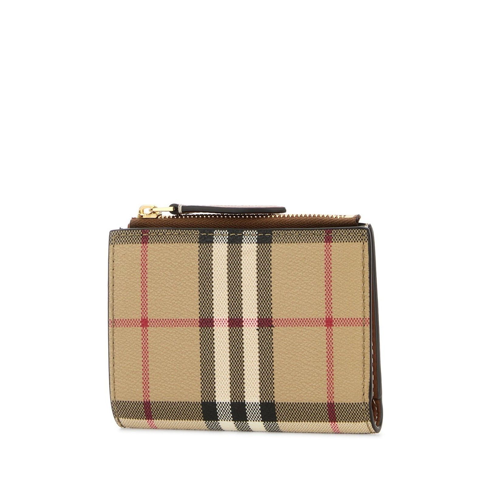 Burberry BURBERRY Printed Canvas Wallet Beige New & Authentic Size ONE SIZE - 2 Thumbnail