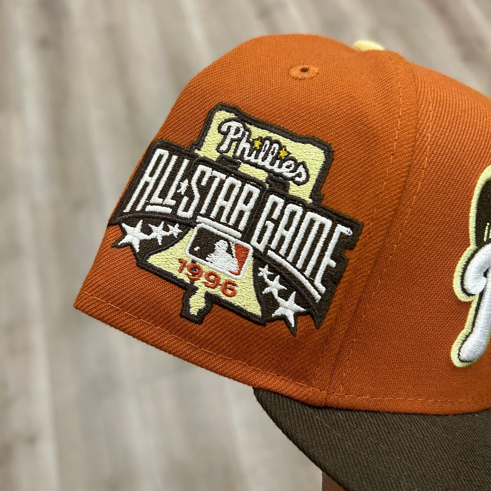 New Era New Era Phillies All Star Game 1996 Hat Cap size 7 1/4 Size ONE SIZE - 4 Thumbnail