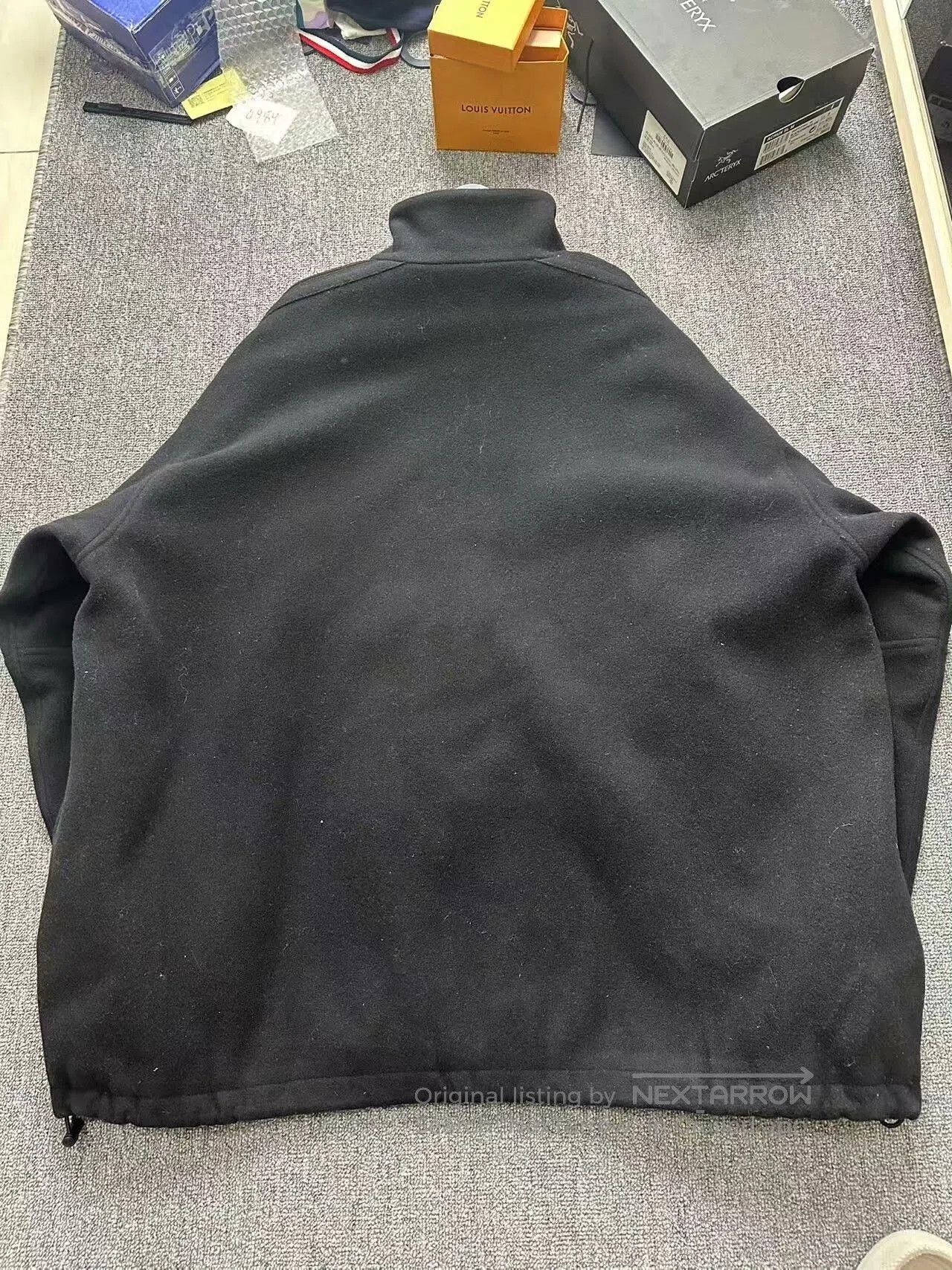 Balenciaga Balenciaga Black Wool Logo Zip Jacket. Size US M / EU 48-50 / 2 - 2 Thumbnail