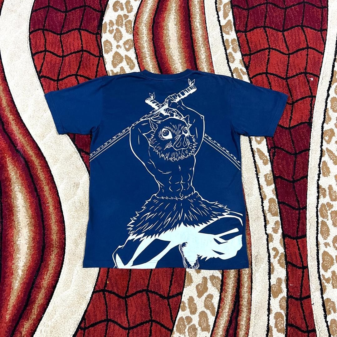 Vintage Kimetsu No Yaiba Inosuke Rare T Shirt
