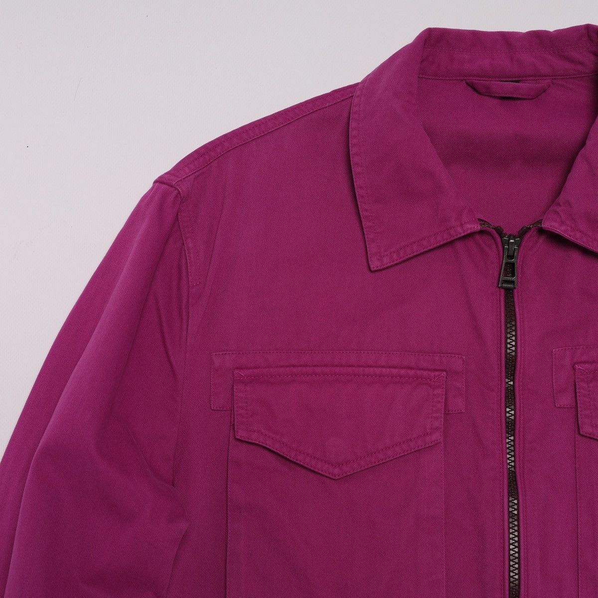 Belstaff Belstaff Pink Tonal Command Overshirt Jacket Zip Size US L / EU 52-54 / 3 - 5 Thumbnail