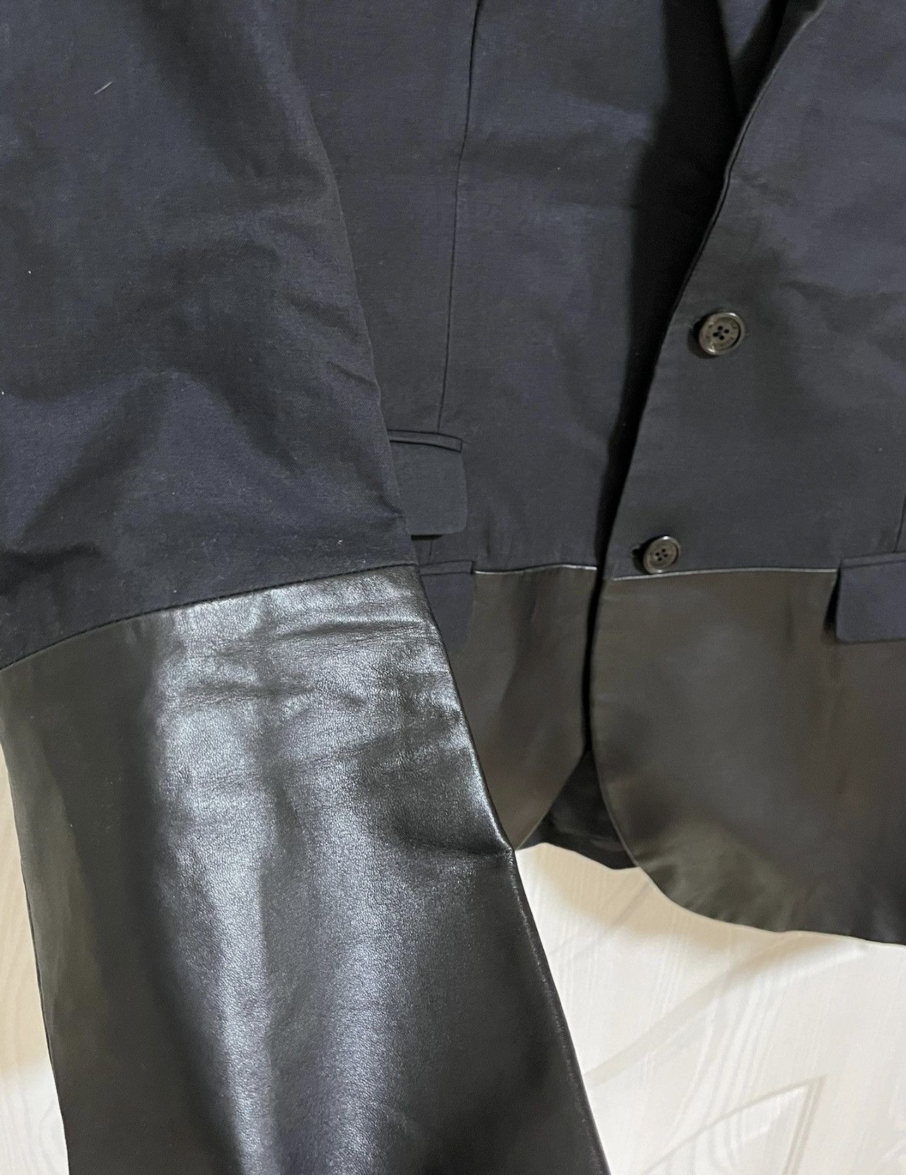 Neil Barrett Neil Barrett leather blazer suits Size US M / EU 48-50 / 2 - 3 Thumbnail