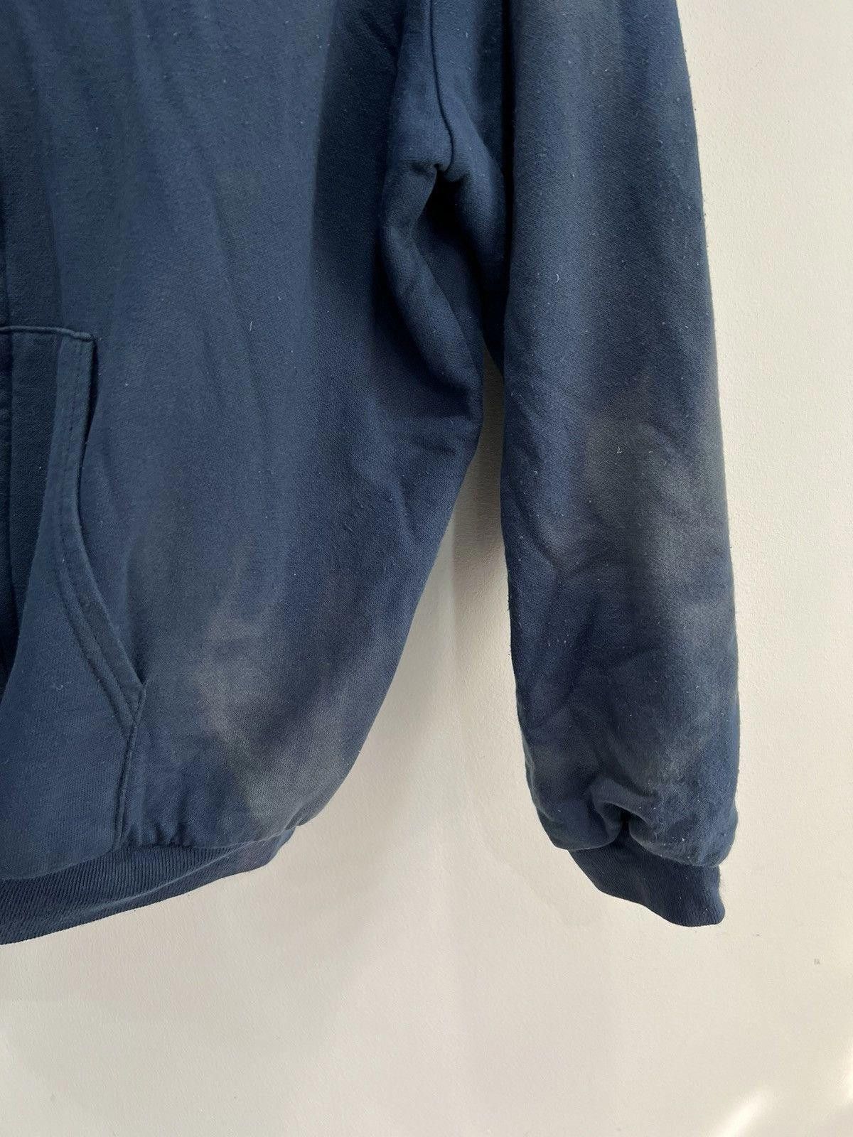 Vintage Vintage Sun Faded Thermal Lined Hoodie Sweater zip up Size US XL / EU 56 / 4 - 3 Thumbnail