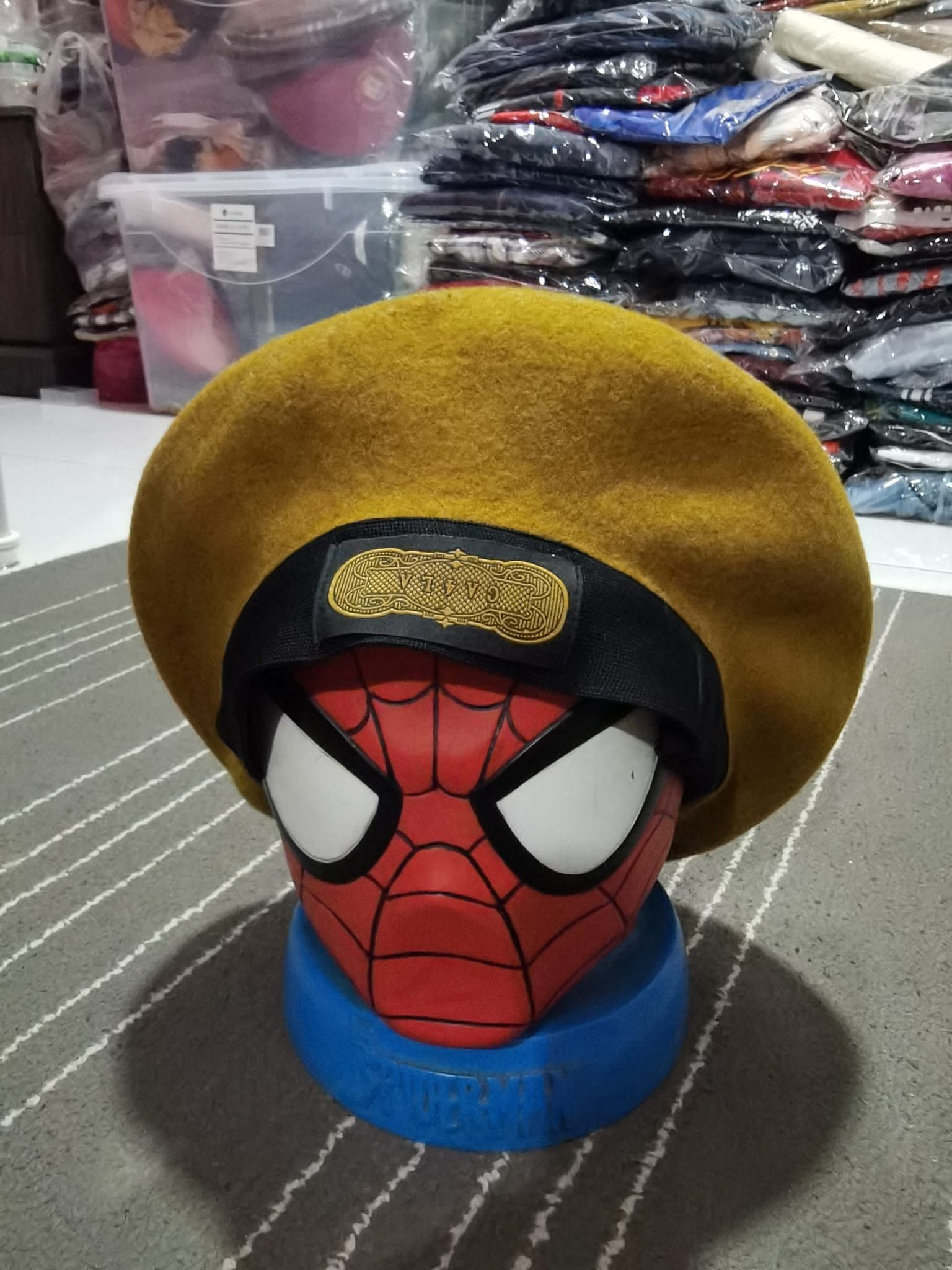 Japanese Brand HAT. CO CA4LA handmade Bareta 57. 5 cm Size ONE SIZE - 1 Thumbnail