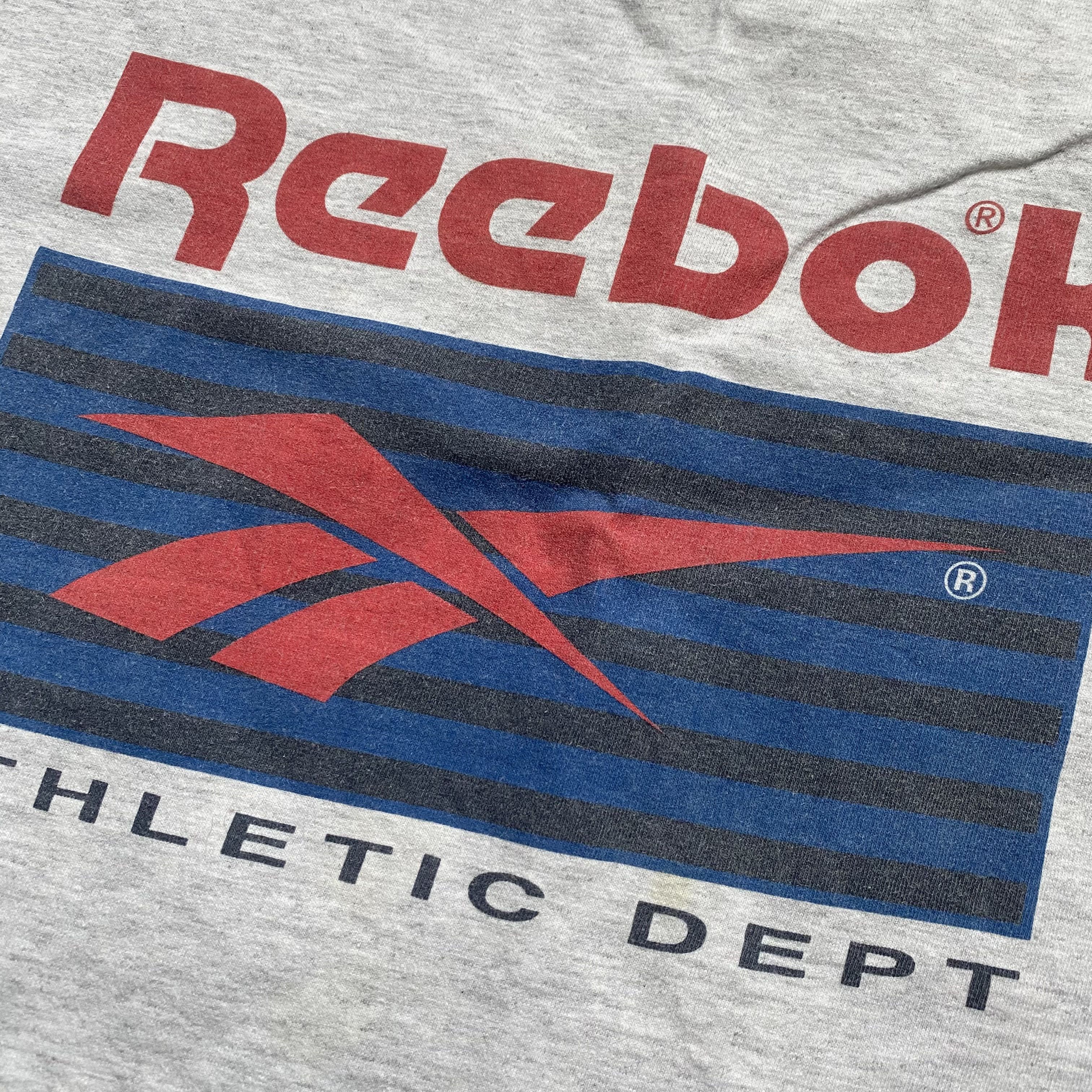 Reebok Vintage 90s Reebok Tee Centr big logo Size US M / EU 48-50 / 2 - 3 Thumbnail