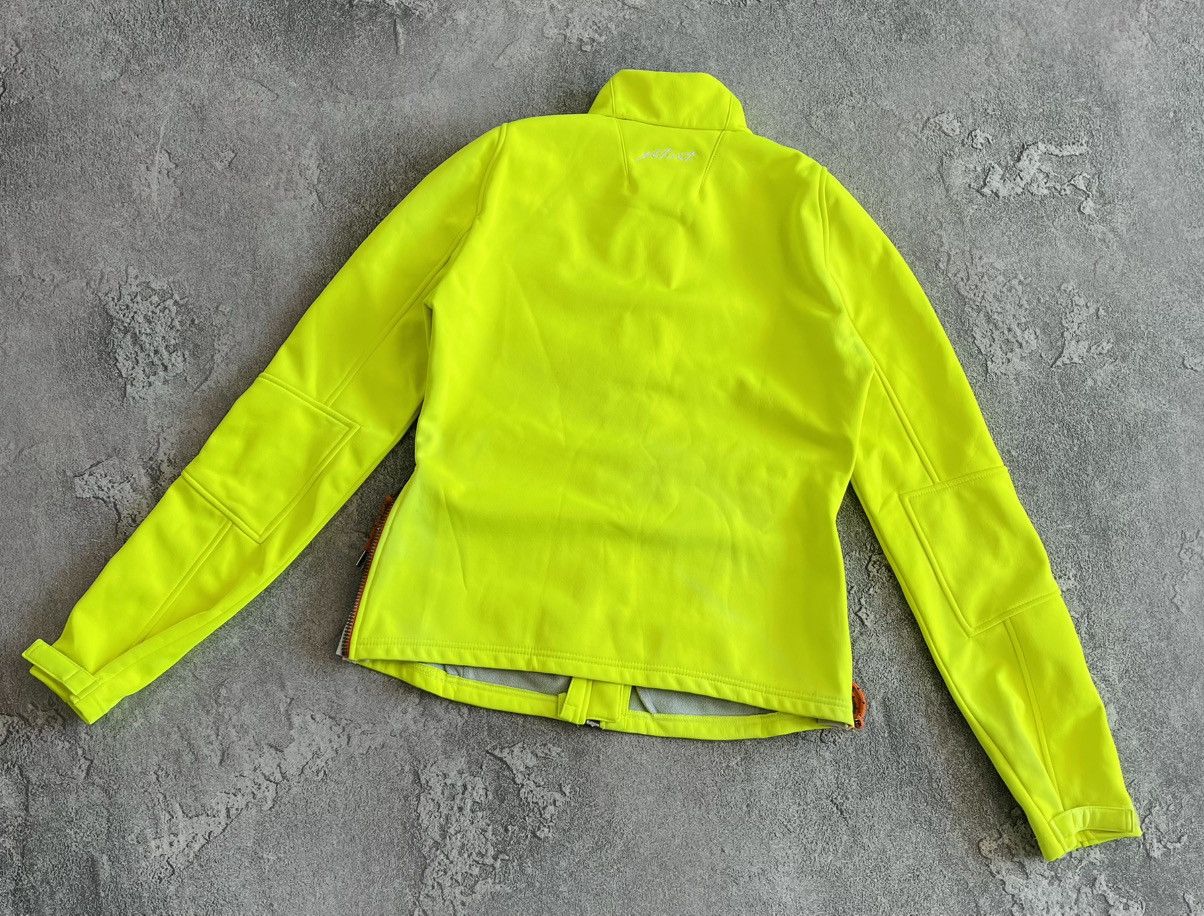 JET SET Women Green SoftShell Jacket Size 2 ( M ) Outdoor