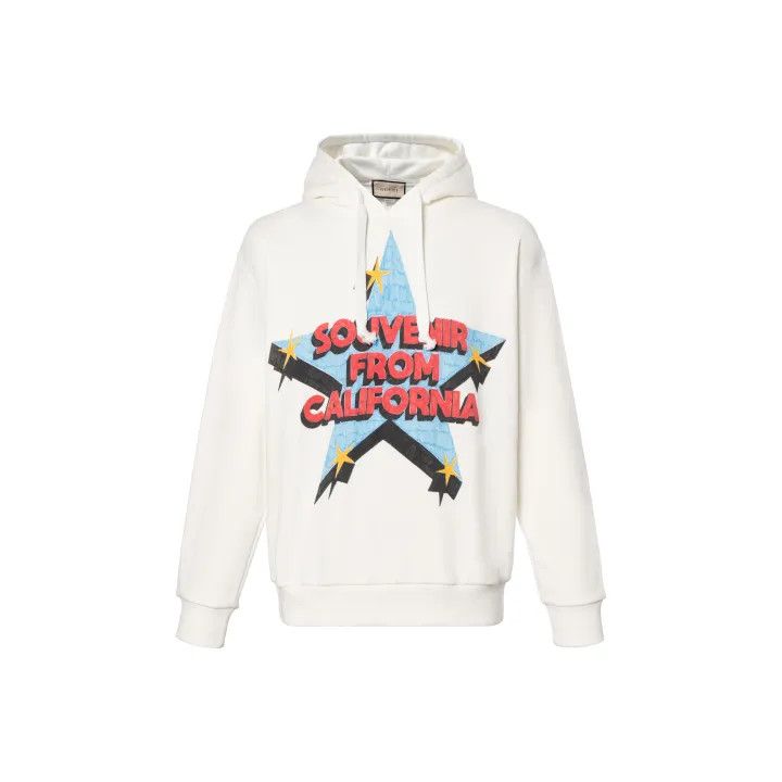 Gucci Gucci Star Print Hooded Sweatshirt Size US XS / EU 42 / 0 - 1 Thumbnail