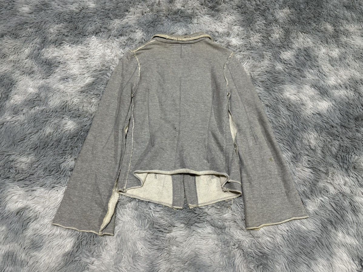 Japanese Brand 🔥Vintage Yuji Yamada Deconstructed Exposed Seam Cardigan Size US S / EU 44-46 / 1 - 9 Thumbnail