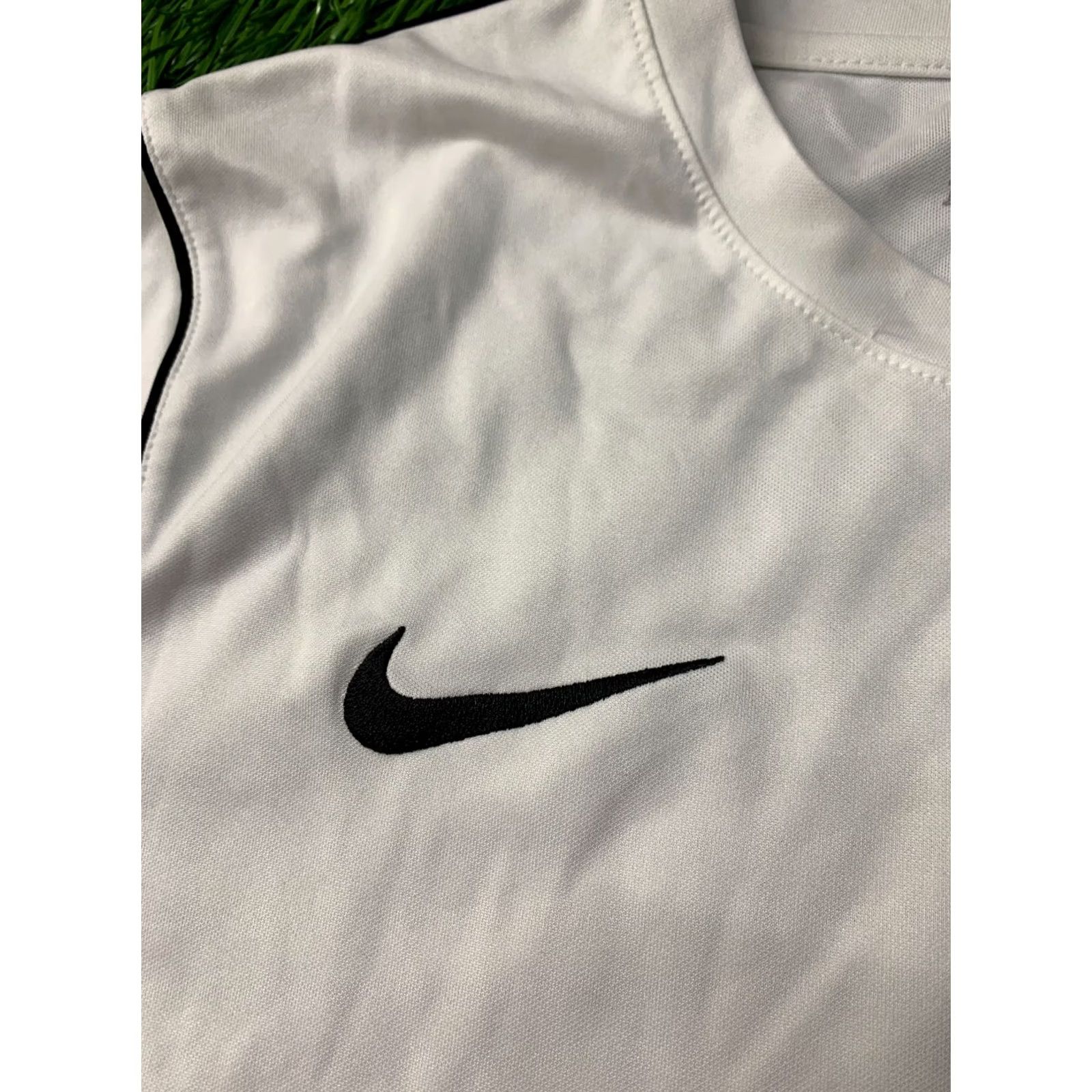 Nike NIKE Dri-FIT Park Original 2020 MEN Football Training Shirt Jersey Tee SIZE L White and Black Football Short Sleeve Crew Neck Nike Park Shirt Mens L Size US L / EU 52-54 / 3 - 3 Thumbnail