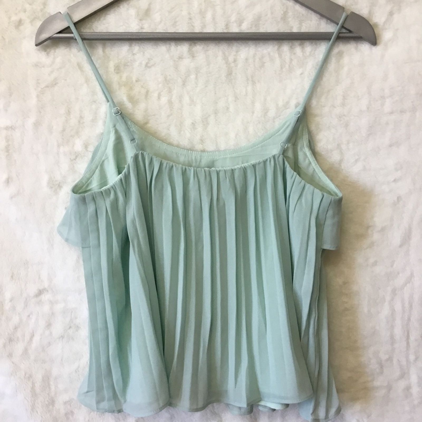 Other Love Bonito Mint Spaghetti Strap Top Size M / US 6-8 / IT 42-44 - 8 Thumbnail
