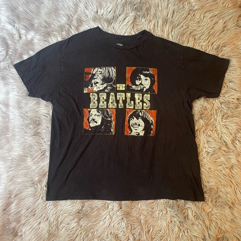 Other The Beatles Black Graphic vtg T-Shirt size 2XL Size US XXL / EU 58 / 5 - 1 Thumbnail