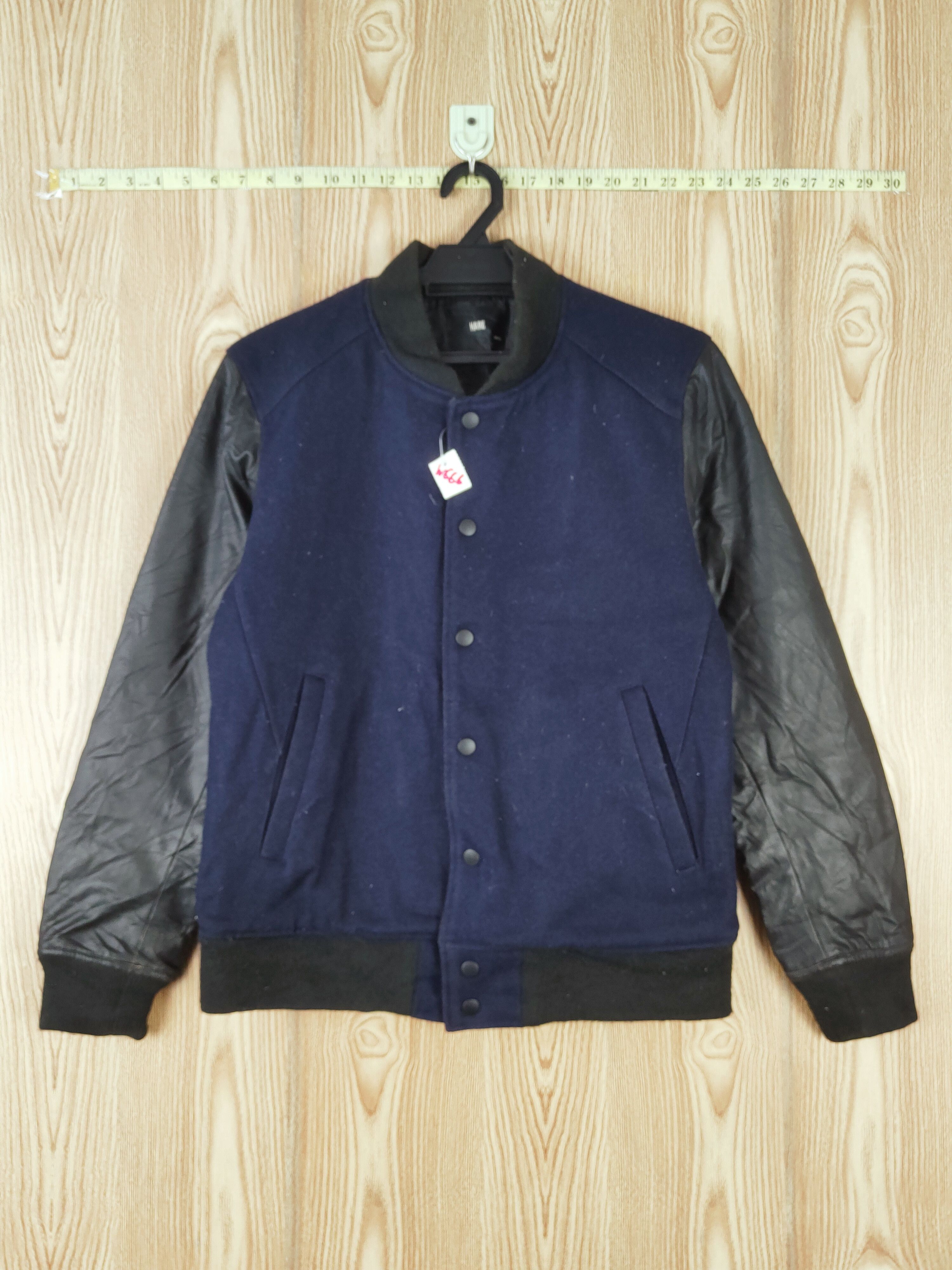 HARE × Japanese Brand Hare Navy Black Leather Jackets #W666 Size US S / EU 44-46 / 1 - 1 Thumbnail
