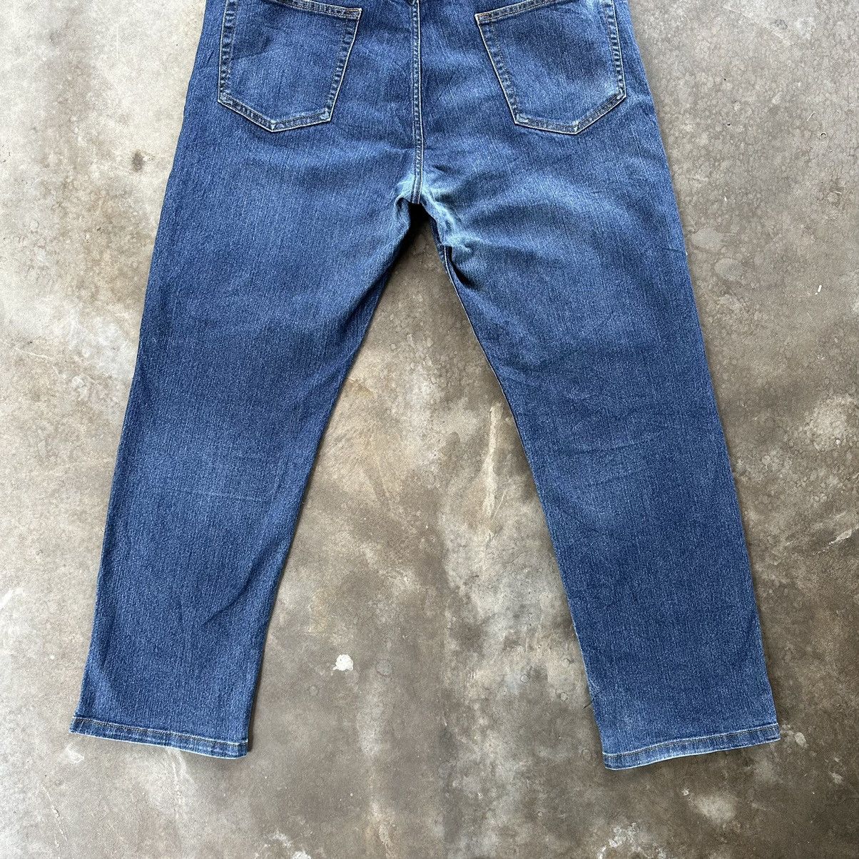Japanese Brand Vintage Japanese Faded Distressed Denim Jean Pant W37 Size US 37 - 9 Thumbnail