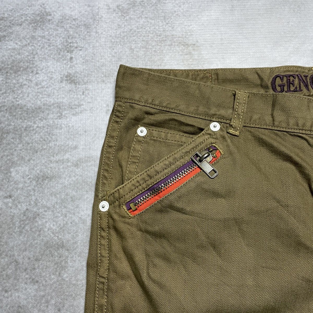 14th Addiction × If Six Was Nine × Tornado Mart 2000’s Genoese - Military Multi-Zip Pants Size US 34 / EU 50 - 6 Thumbnail