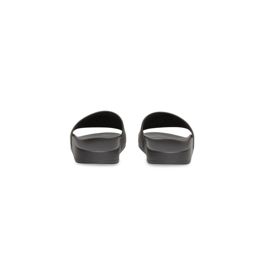 Balenciaga o1srvl11e1025 Pool Slide Sandals in Black Size US 7 / IT 37 - 5 Thumbnail