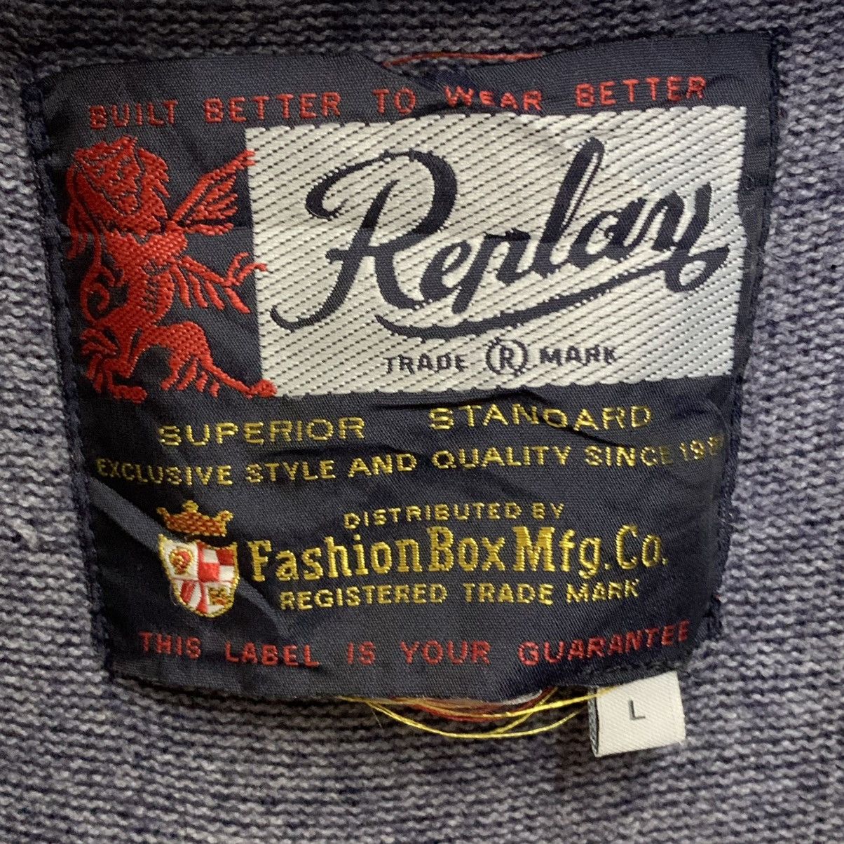 Replay Replay Big Logo Zipper Hoodie Knit Size US M / EU 48-50 / 2 - 14 Thumbnail
