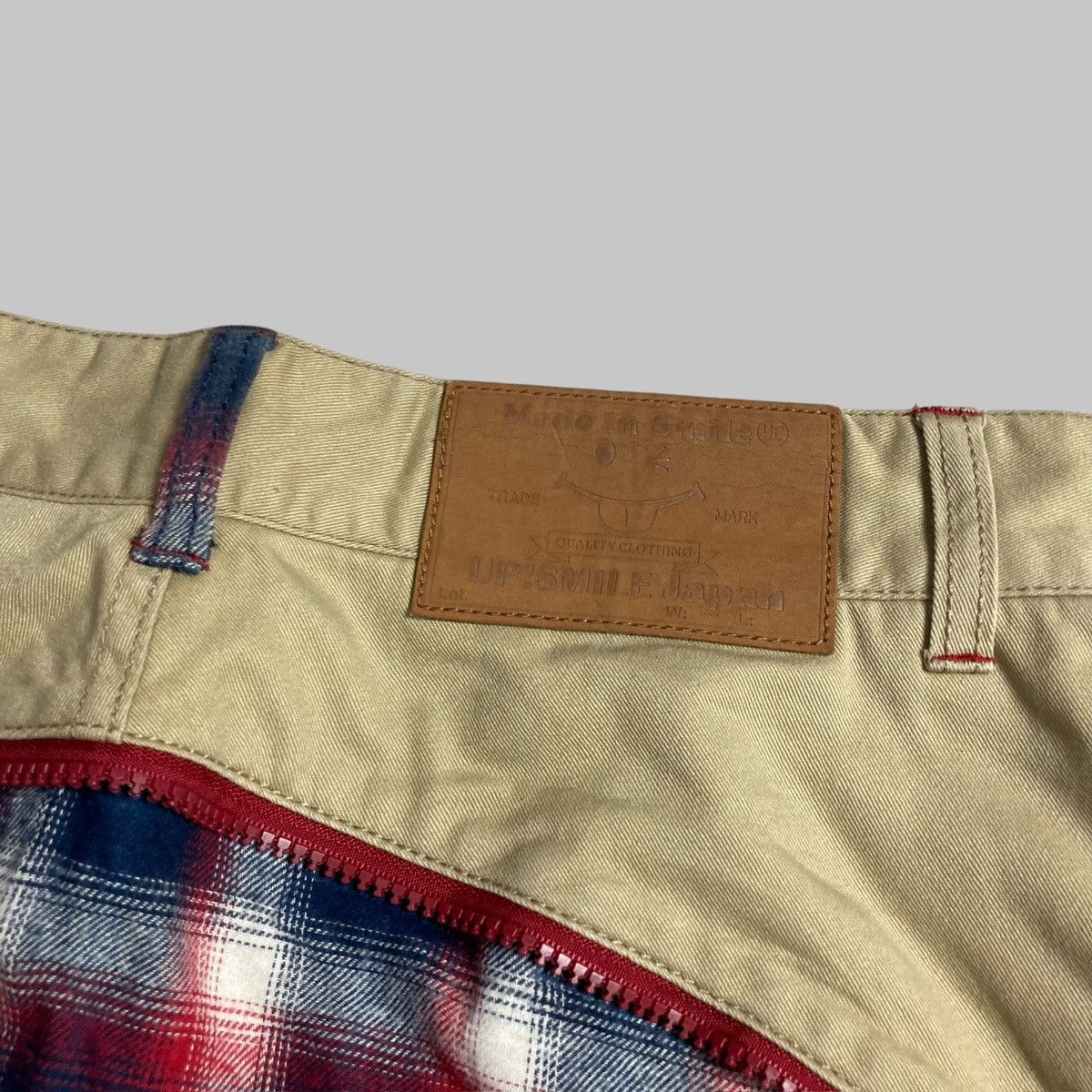 Designer × Hysteric Glamour × Japanese Brand UPSMILE Unique Double Zipper Short Pants💥 Size US 28 / EU 44 - 6 Thumbnail