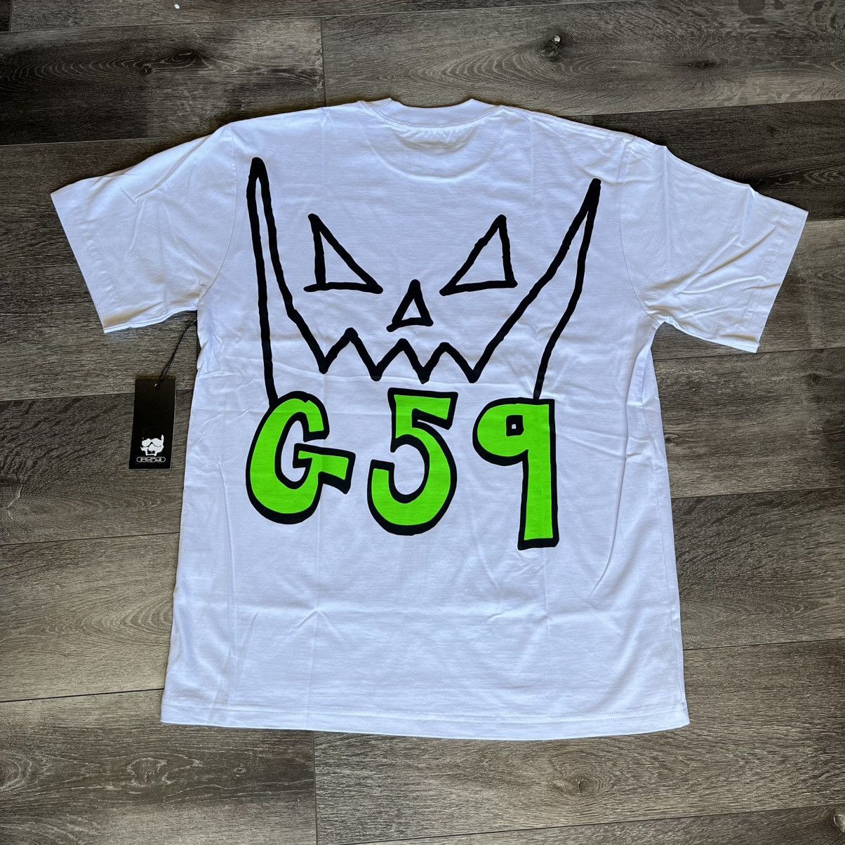 Asspizza Asspizza x G59 Records Suicideboys Hand Drawn Tee White New Size US XXL / EU 58 / 5 - 1 Thumbnail