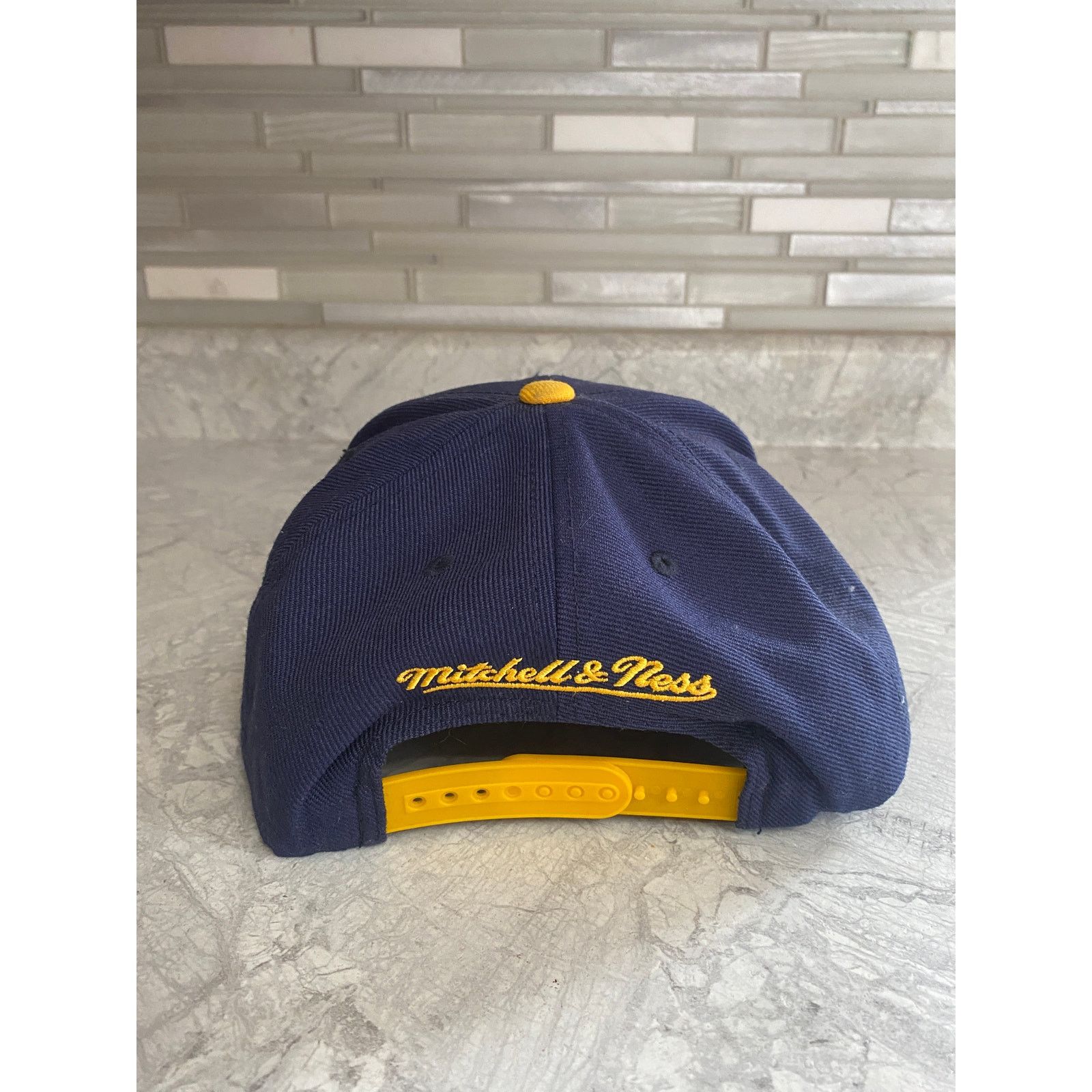 Mitchell & Ness Indiana Pacers Mitchell & Ness NBA Basketball Snapback Hat Size ONE SIZE - 5 Thumbnail