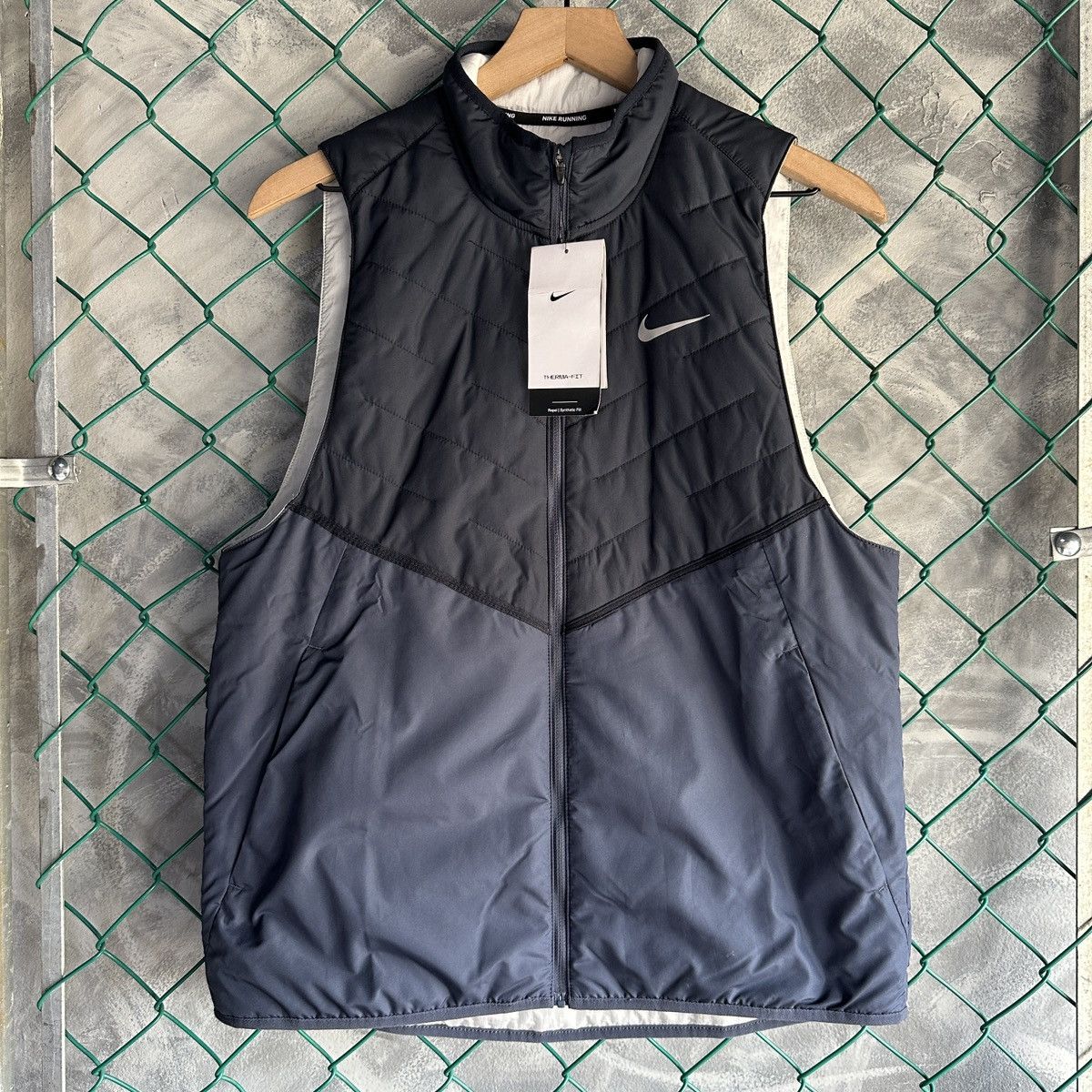 Nike Nike Therma Fit Vest Mens Medium Blue Running NWT Puffer Size US M / EU 48-50 / 2 - 2 Thumbnail