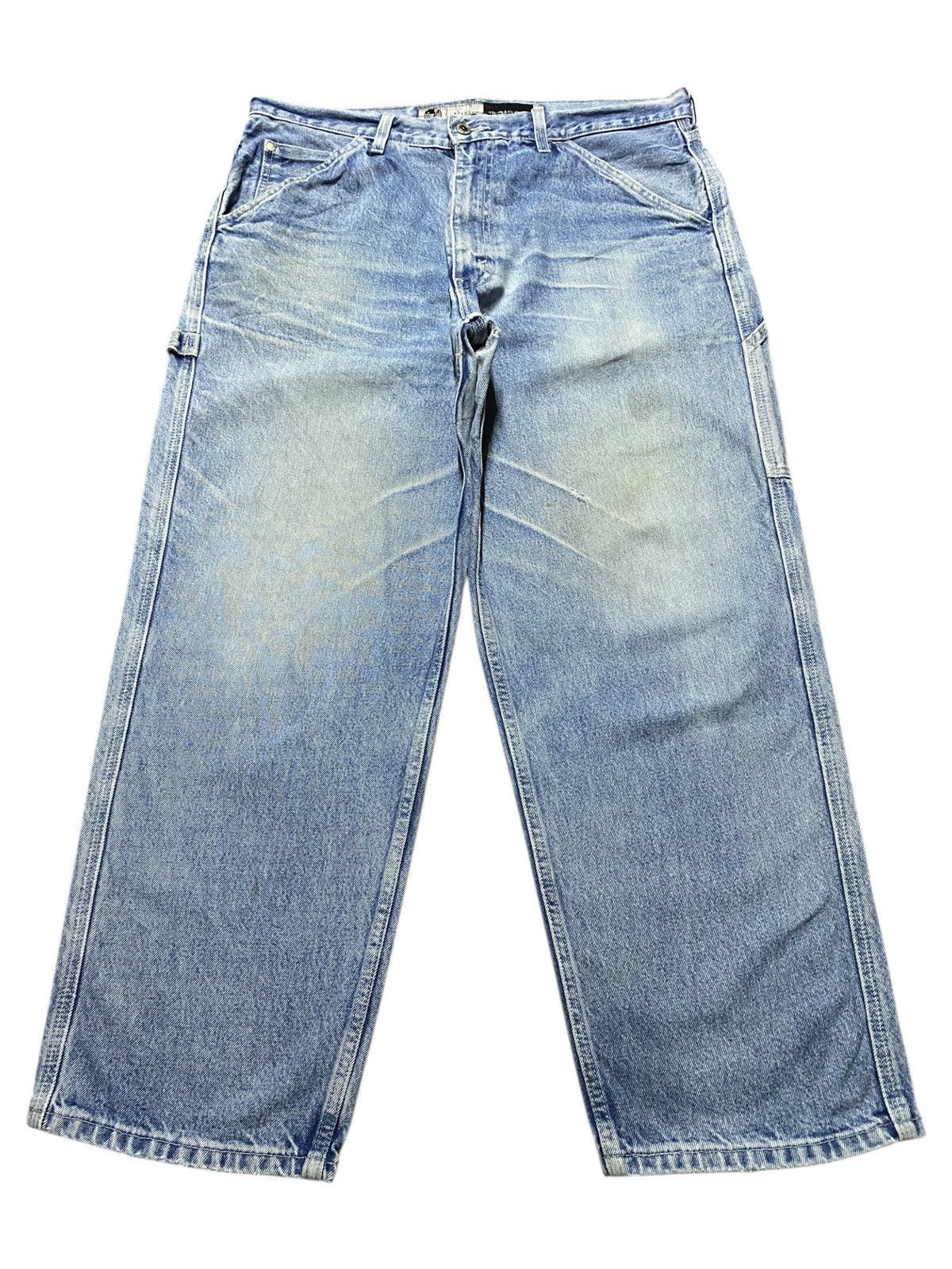 Levi's Vintage Levis Silver Tab Light Wash Baggy Carpenter Jeans Size US 36 / EU 52 - 1 Thumbnail