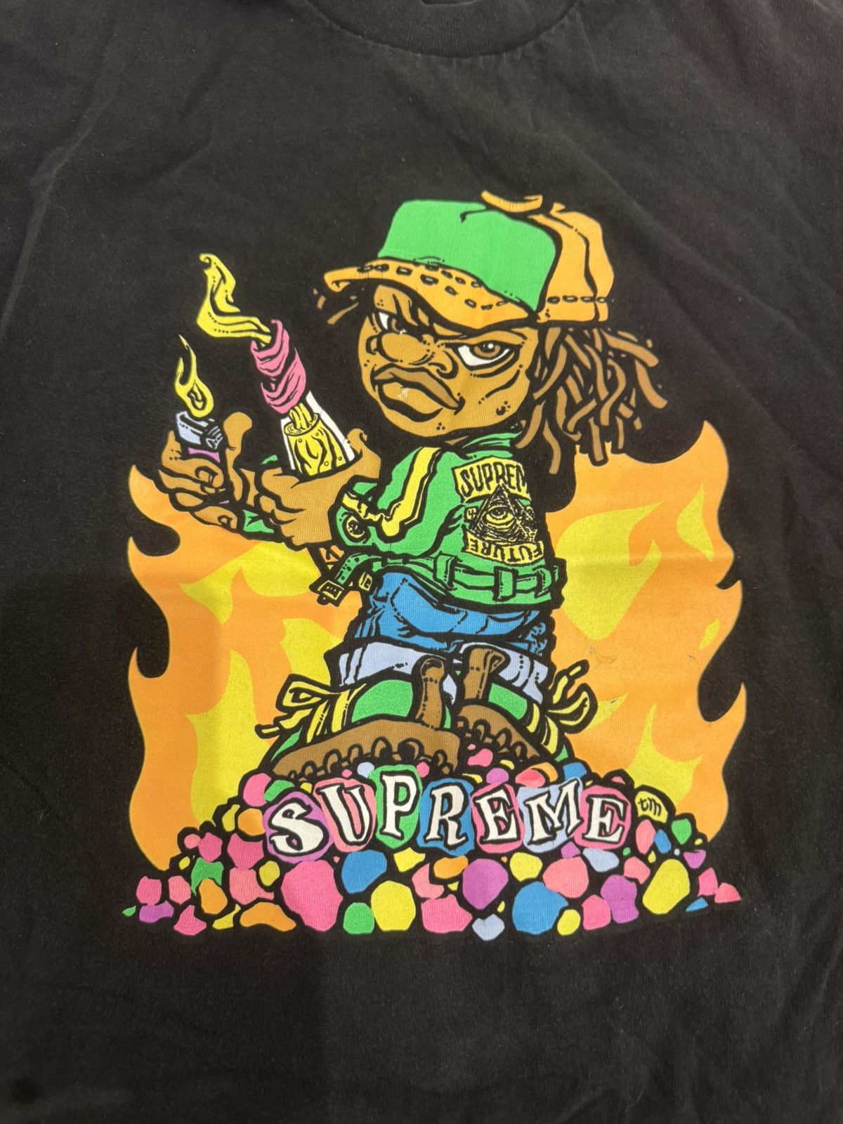 Supreme Supreme Molotov Kid T Size US L / EU 52-54 / 3 - 2 Thumbnail