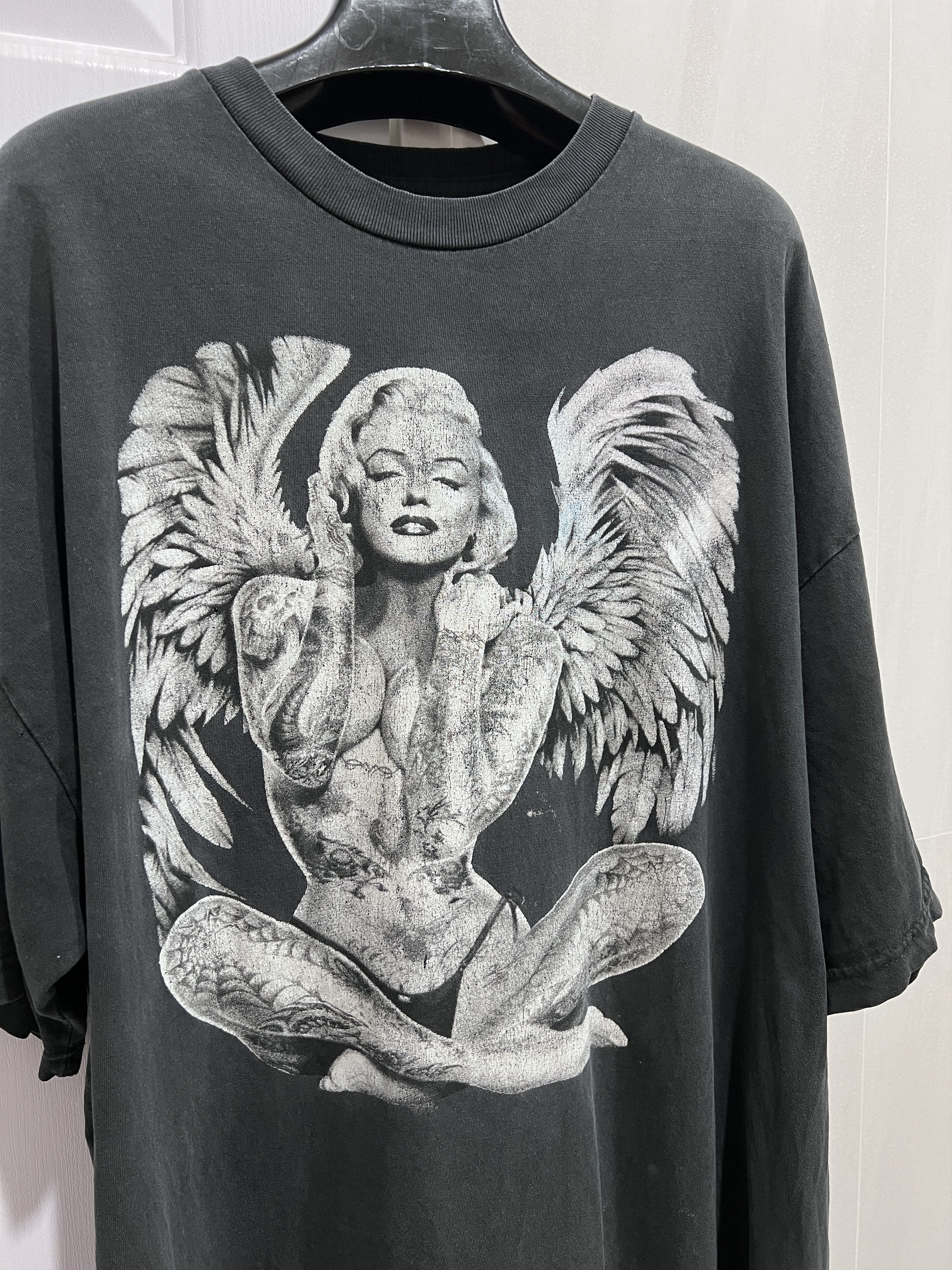 Star Of Hollywood × Vintage Vintage Y2K Marilyn Monroe actress Promo Tee Faded Size US XXL / EU 58 / 5 - 1 Thumbnail