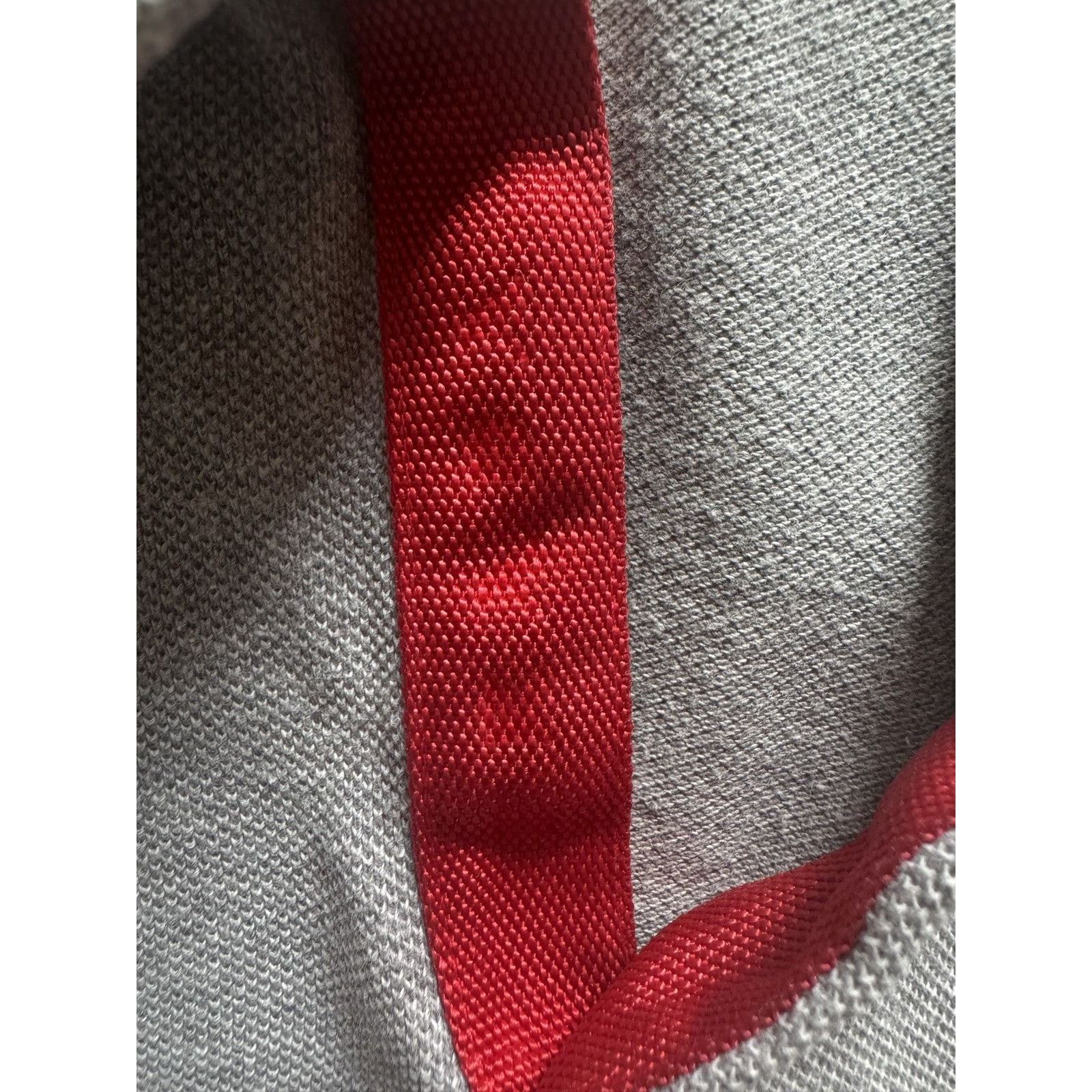 Prada Vintage Prada Linea Rossa Hidden Red Placket Polo Shirt Size US M / EU 48-50 / 2 - 3 Thumbnail