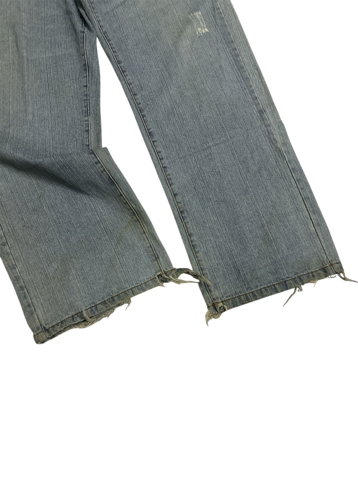 GOA 2000 Sean John Embroidered Baggy Jean Y2K Jnco Goa Lgb Style Size US 39 - 7 Thumbnail