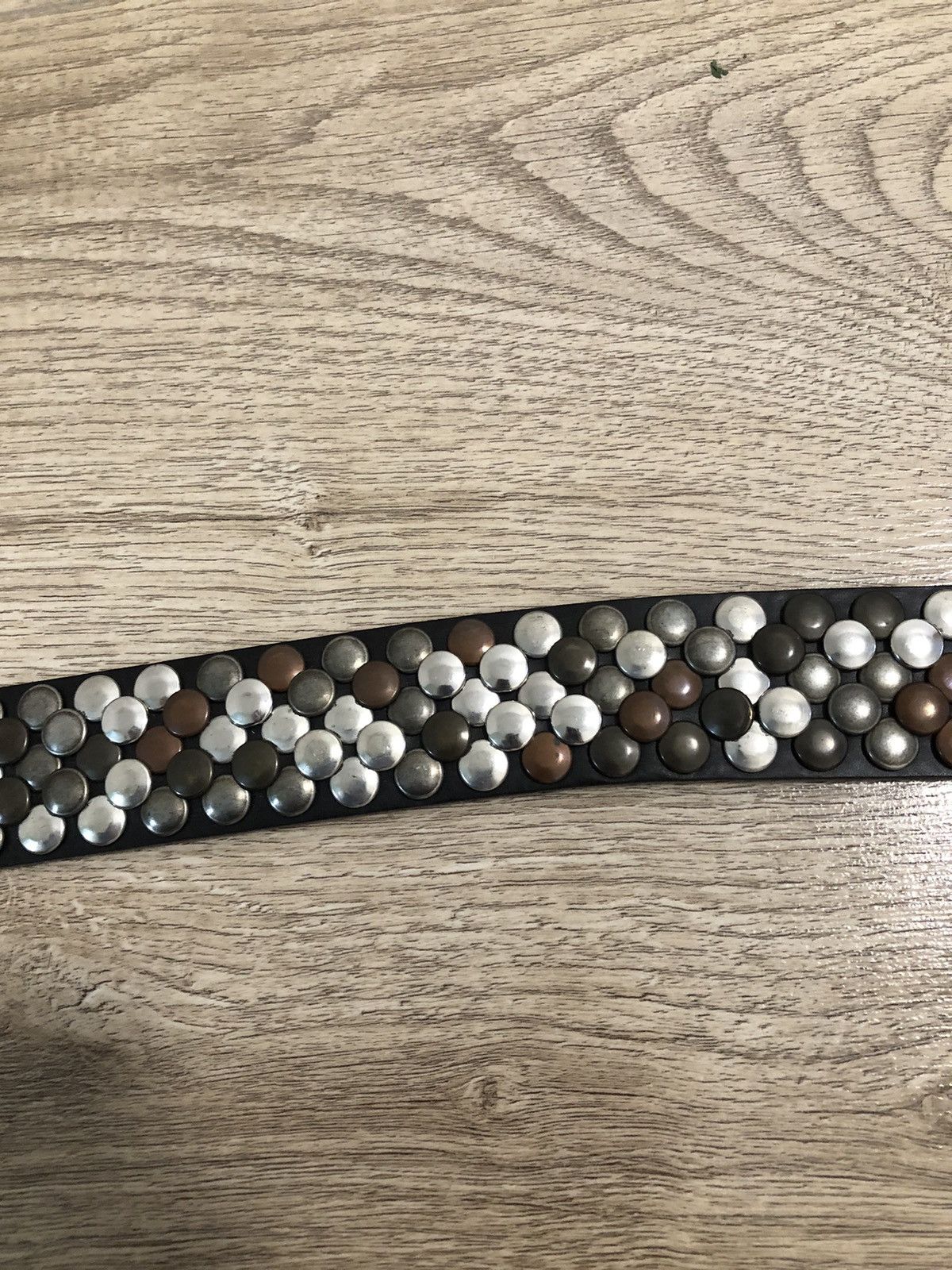Other Vintage Belts Y2K Rhinestones Punk leather belt Japanese Size ONE SIZE - 5 Thumbnail
