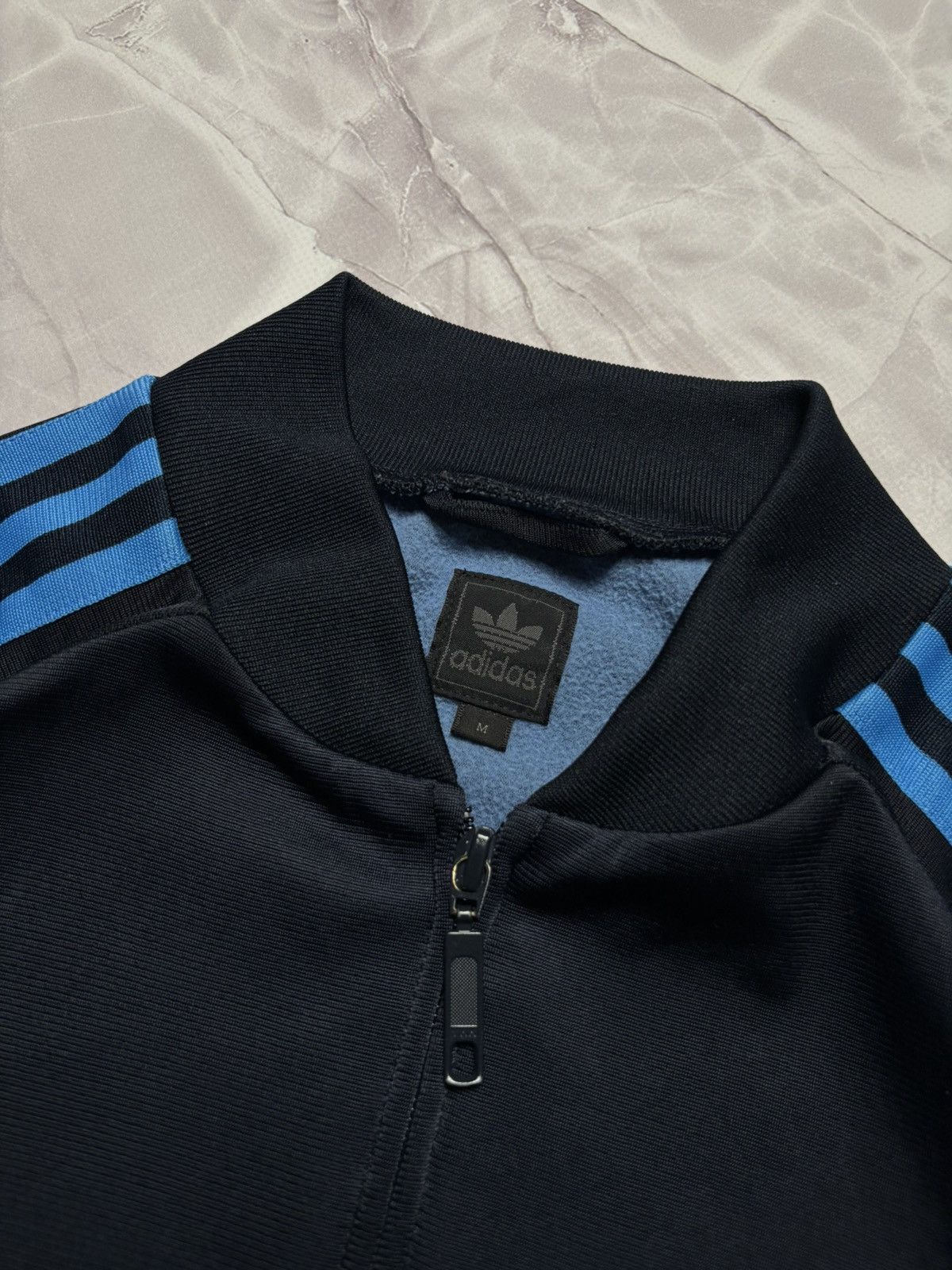 Adidas × Vintage Adidas Originals Firebird Track Top Vintage Blue Mens Size M Size US M / EU 48-50 / 2 - 6 Thumbnail