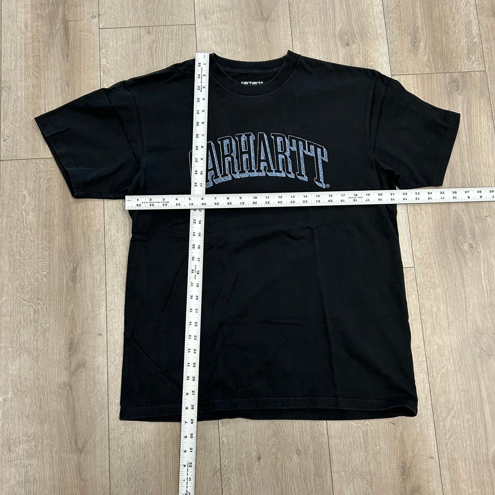 Carhartt Wip Carhartt WIP Scrawl Script Black Tee T Shirt size Medium M Size US M / EU 48-50 / 2 - 4 Thumbnail