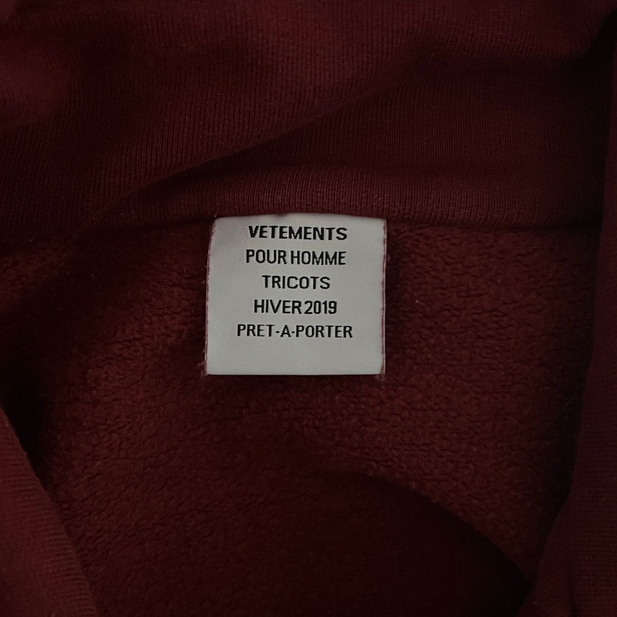 Vetements Vetements Inside Out Oversized Half Zip Sweatshirt Size US XS / EU 42 / 0 - 5 Thumbnail