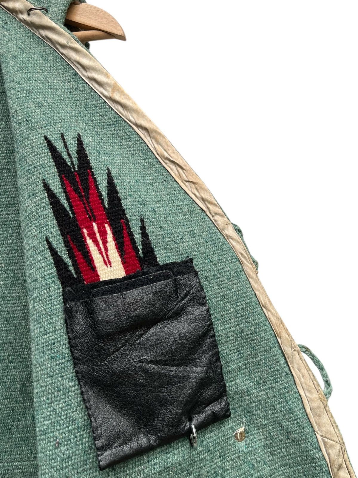 Native Vintage Ortega’s Chimayo Rare Piece Hand Woven Wool Size US M / EU 48-50 / 2 - 10 Thumbnail