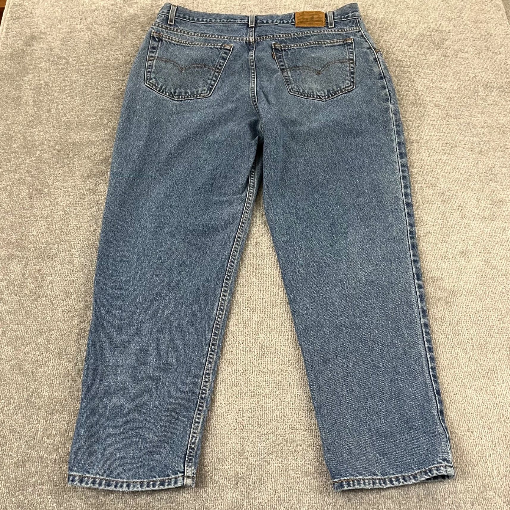 Levi's Levi's 545 Jeans Mens 40x30 Loose Fit Straight Blue Denim Pants Brown Tab Size US 40 / EU 56 - 3 Thumbnail