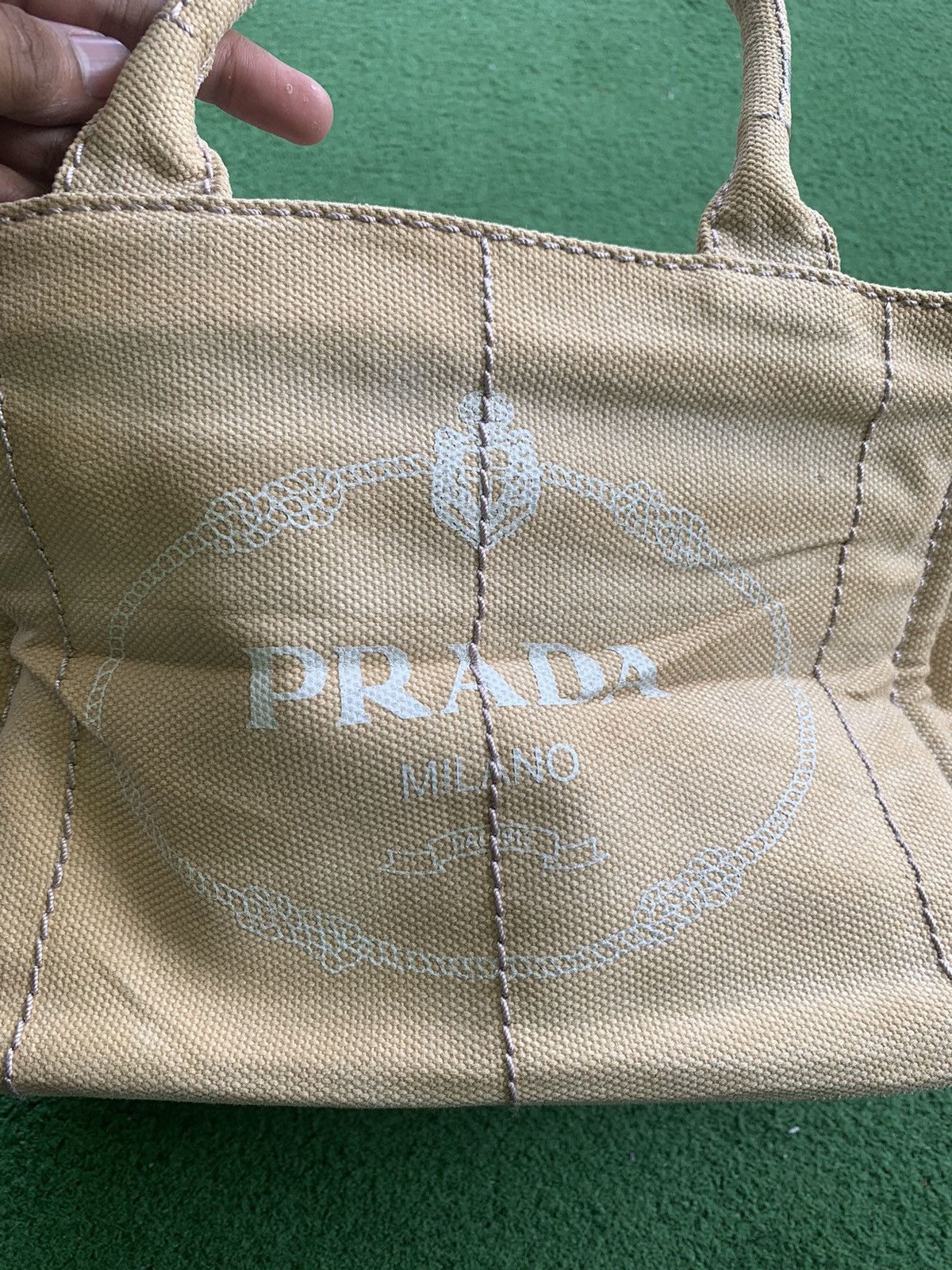 Prada Prada Canapa Tote Bag Size ONE SIZE - 13 Thumbnail