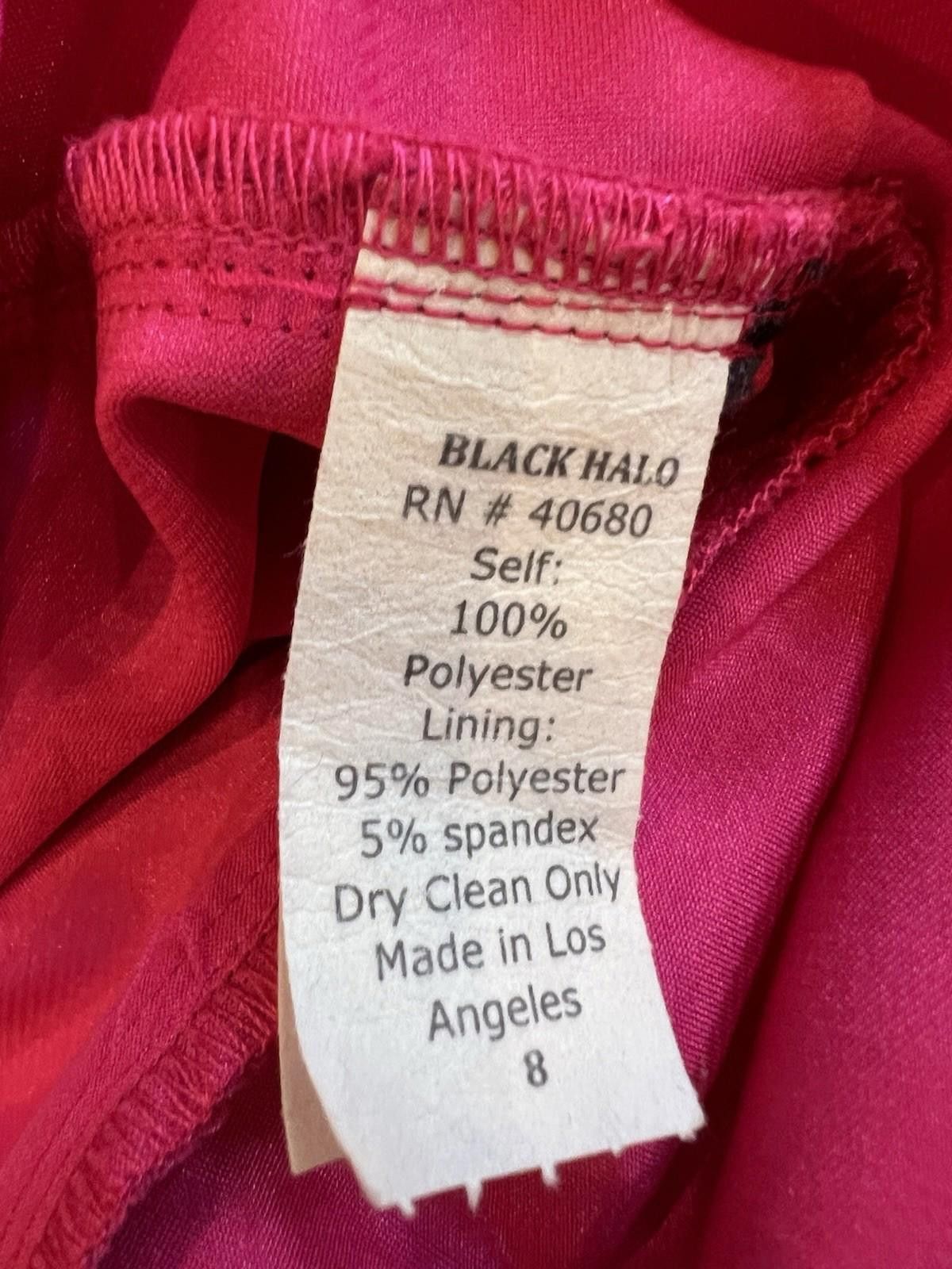 Other Black Halo Hot Pink/Fuscia Cocktail Dress Sleeveless USA 8 Size M / US 6-8 / IT 42-44 - 4 Thumbnail
