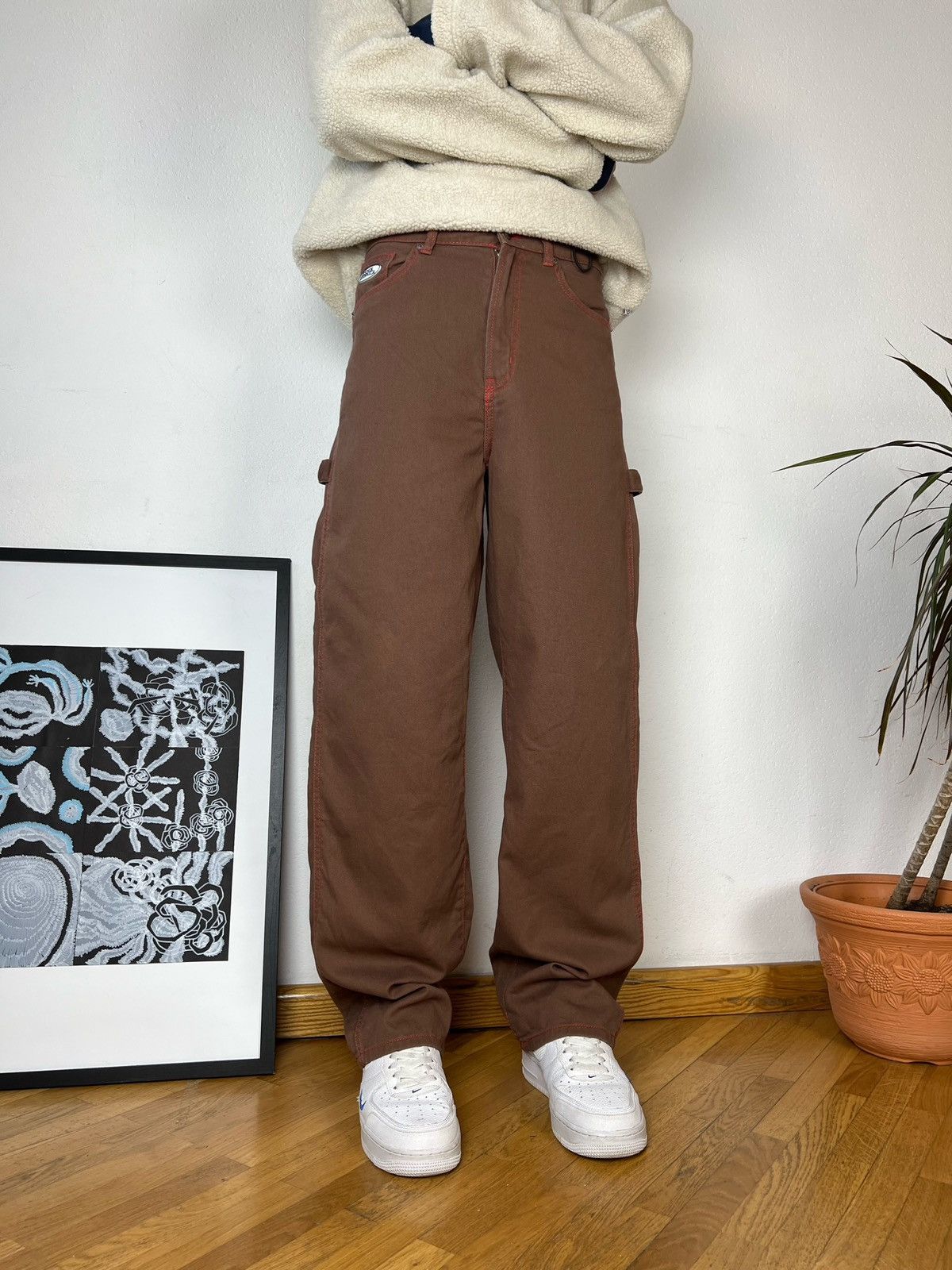 No Fear × Vintage Vintage Baggy Jeans No Fear Hype Style Size US 27 - 1 Thumbnail