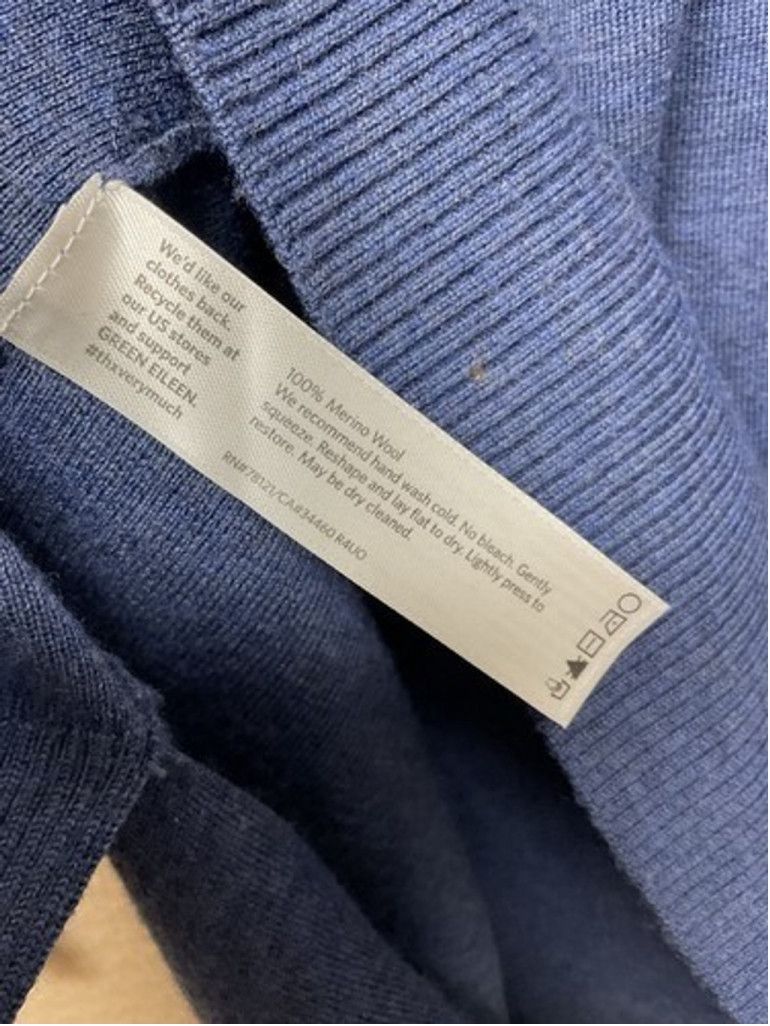 Eileen Fisher Eileen Fisher Wool HighLow Hem BoatNeck Sweater Women Size L Size L / US 10 / IT 46 - 3 Thumbnail