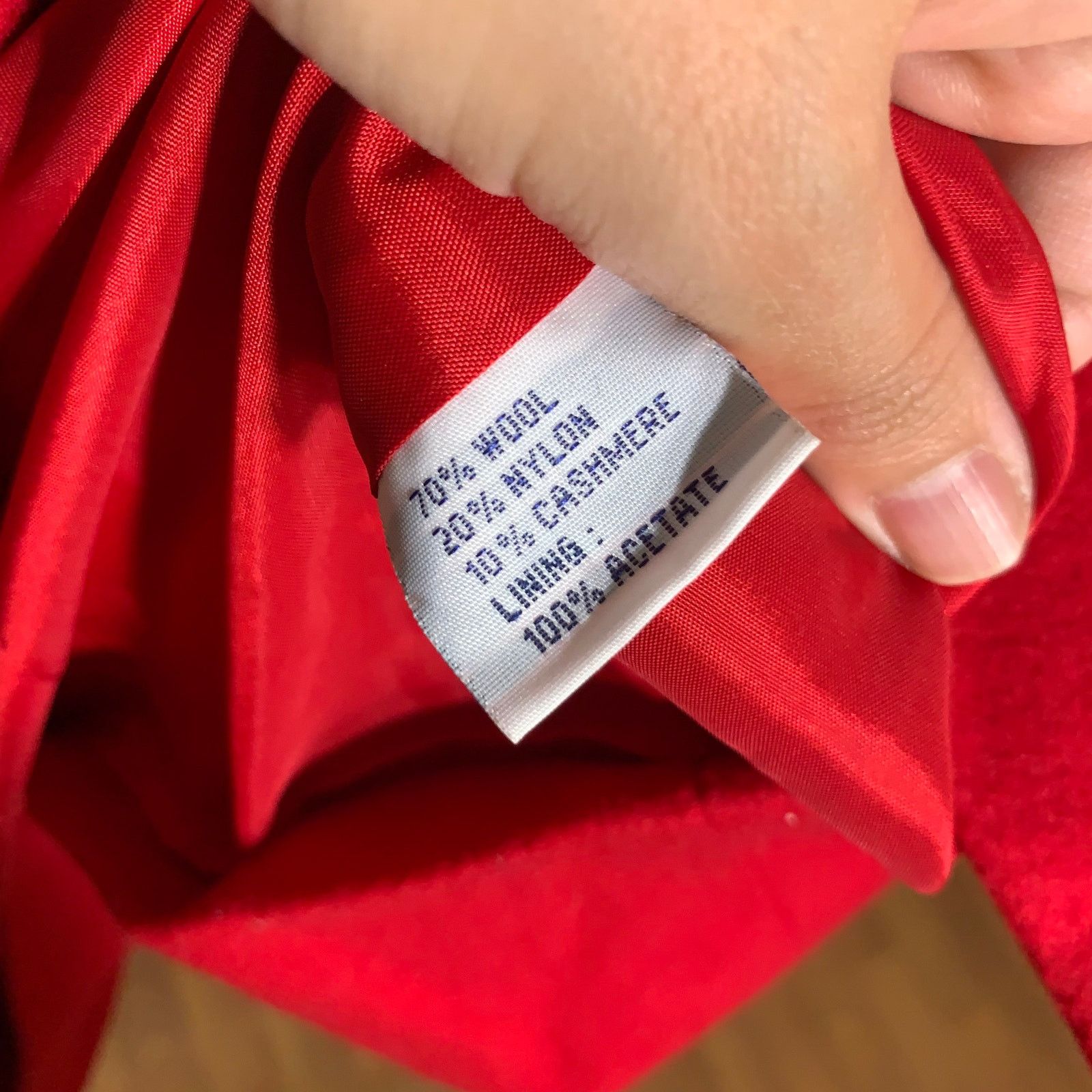 Other Library Women's Red Jacket (Wool/Cashmere) Size 6 Size US S / EU 44-46 / 1 - 4 Thumbnail
