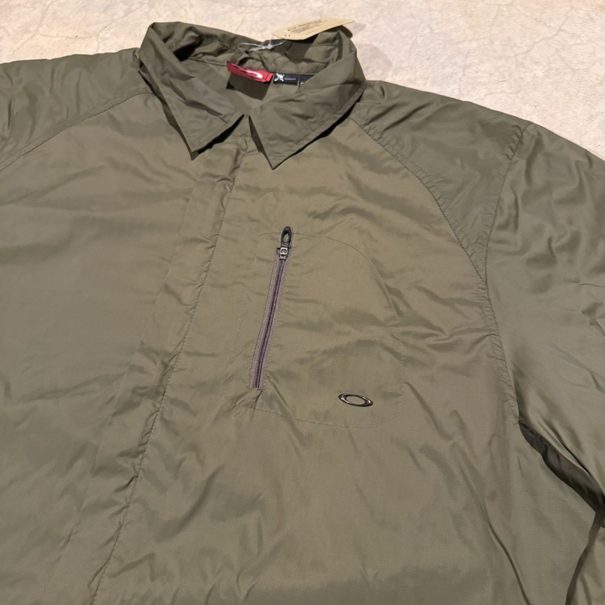 Oakley Brand New 2000s Oakley Software Nylon Zip Windbreaker Jacket Size US XL / EU 56 / 4 - 3 Thumbnail