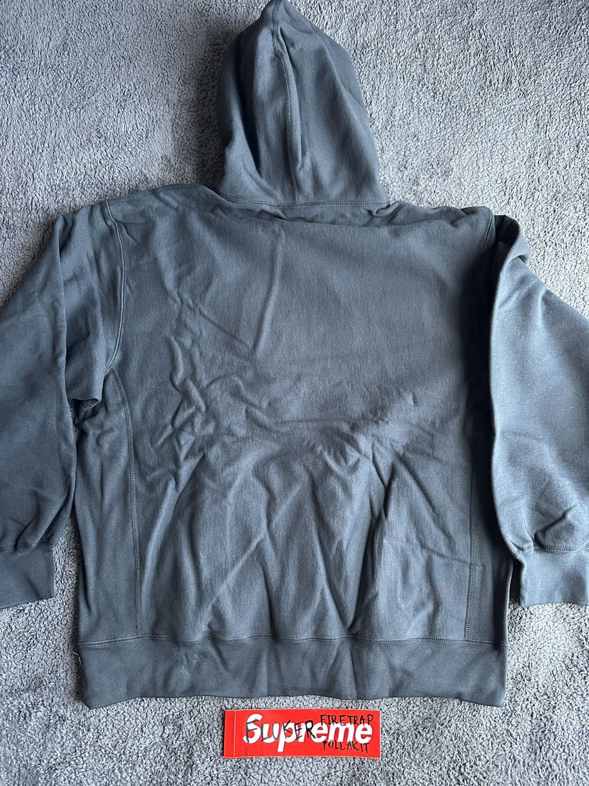 Supreme Supreme CROSS BOGO XL black new dead stock hoodie Size US XL / EU 56 / 4 - 9 Thumbnail