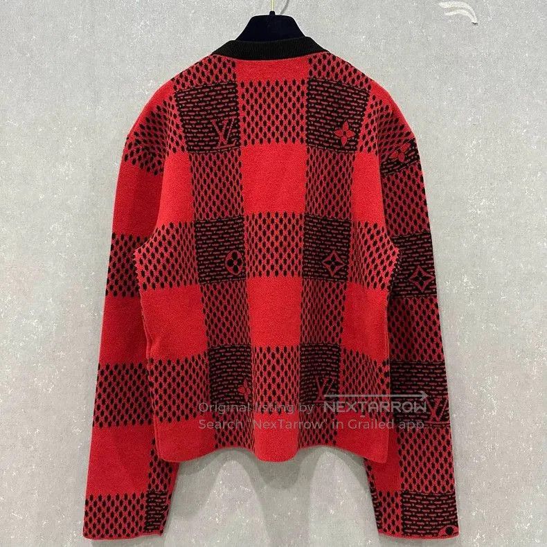 Louis Vuitton Louis Vuitton Logo Check Knit Sweater. Size US XS / EU 42 / 0 - 2 Thumbnail