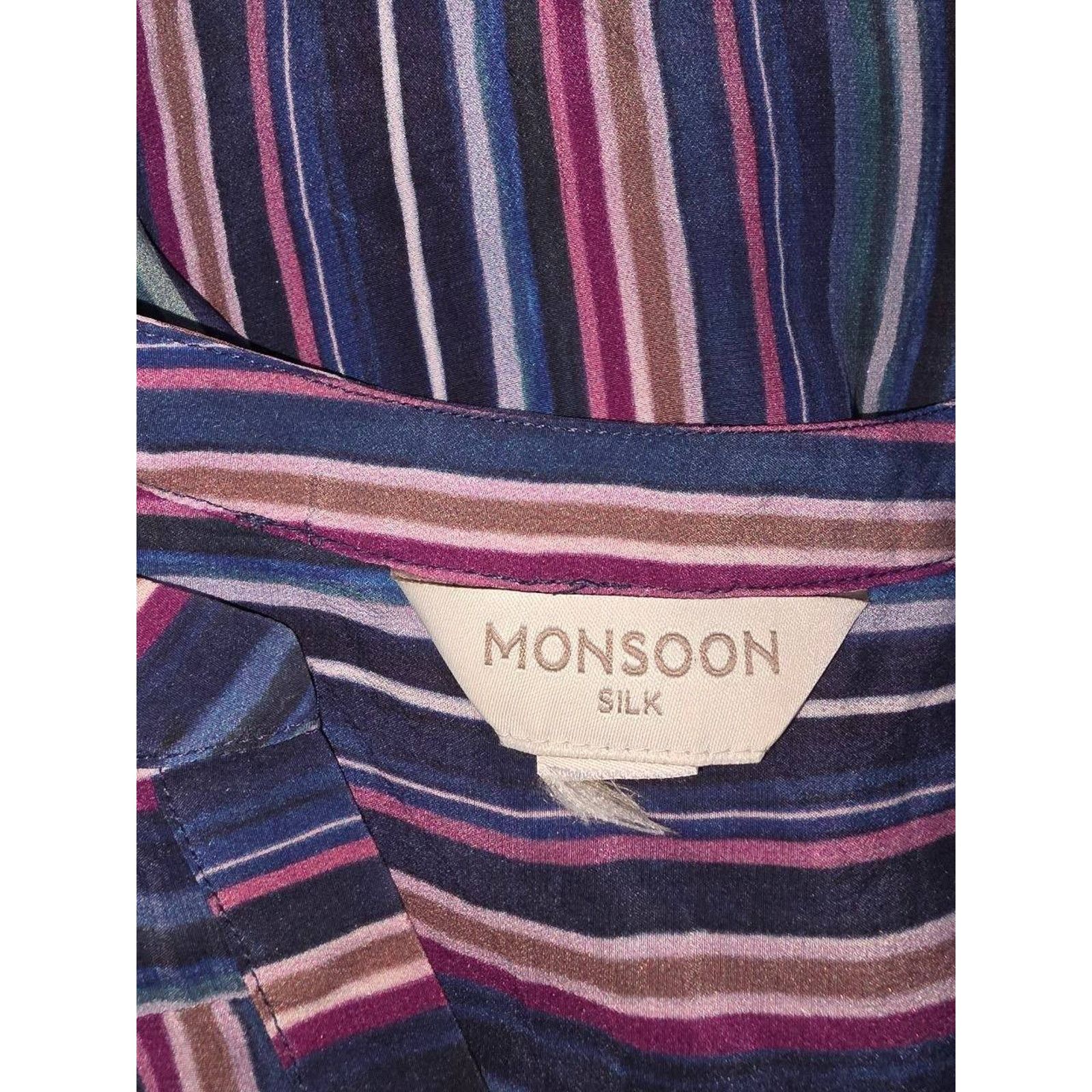 & Other Stories Moonsoon striped v neck shirt tunic size 1X A003269 Size 4XL / US 24-26 - 9 Thumbnail