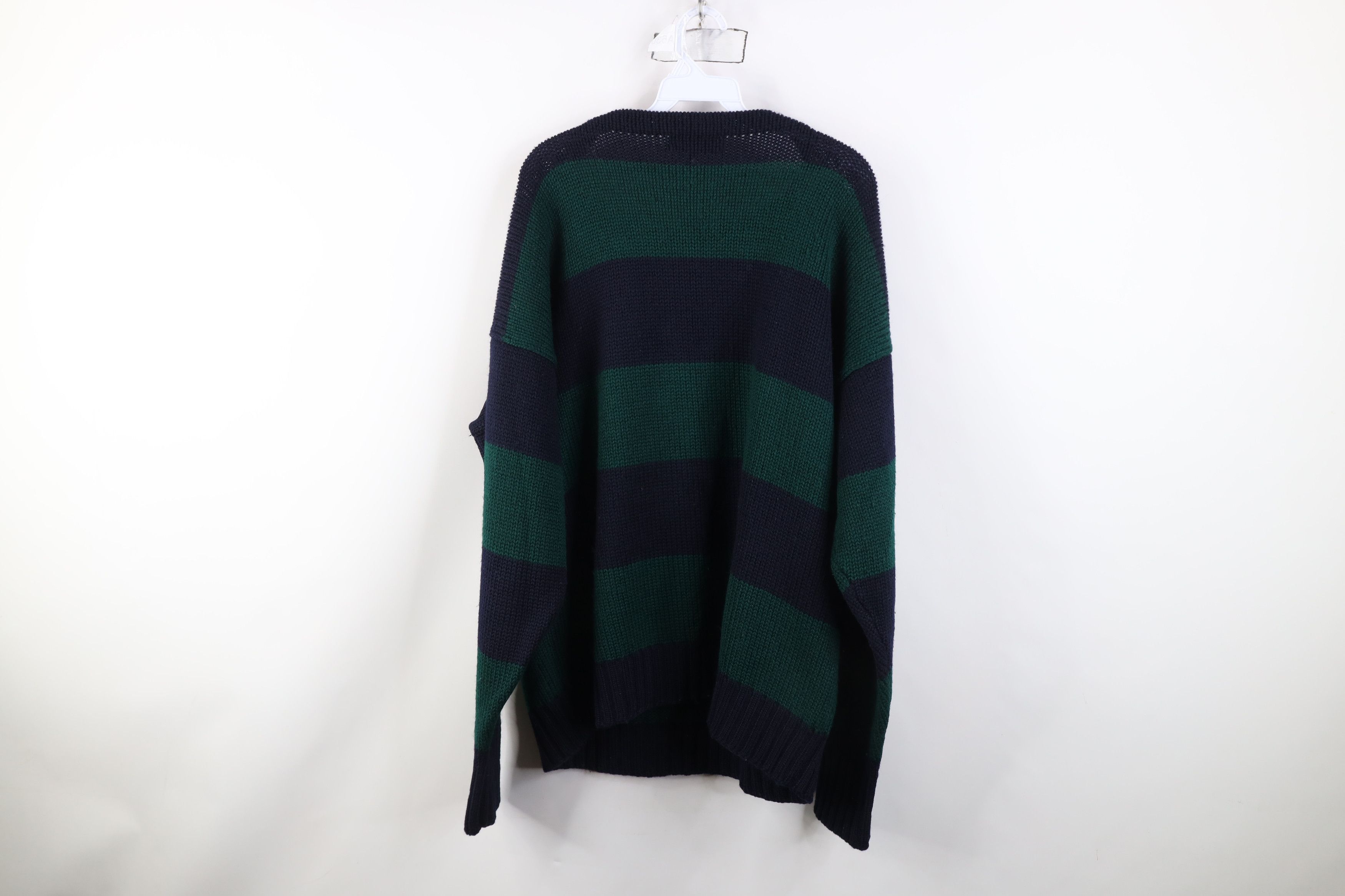 Brooks Brothers Vintage 60s 70s Brooks Brothers Handframed Striped Sweater Size US XL / EU 56 / 4 - 8 Thumbnail