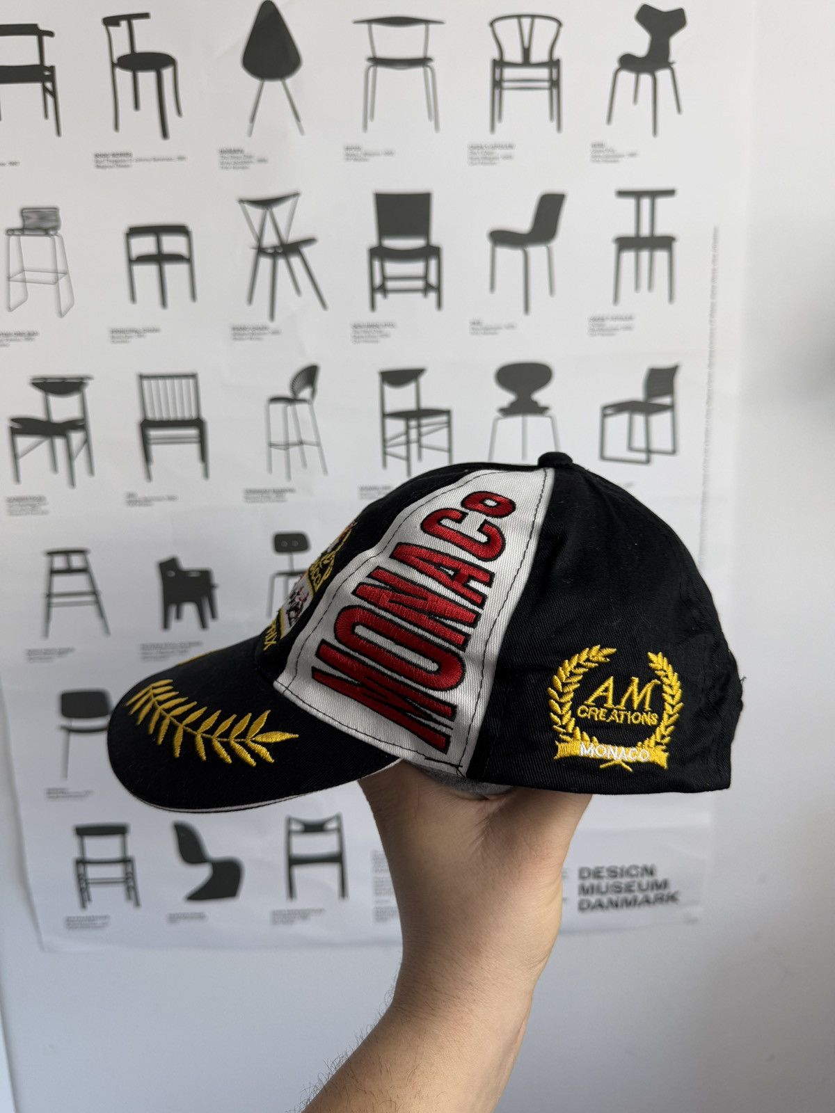 Formula 1 × Vintage Vintage 90s Monaco grand prix formula 1 cap hat ferrari y2k Size ONE SIZE - 5 Thumbnail
