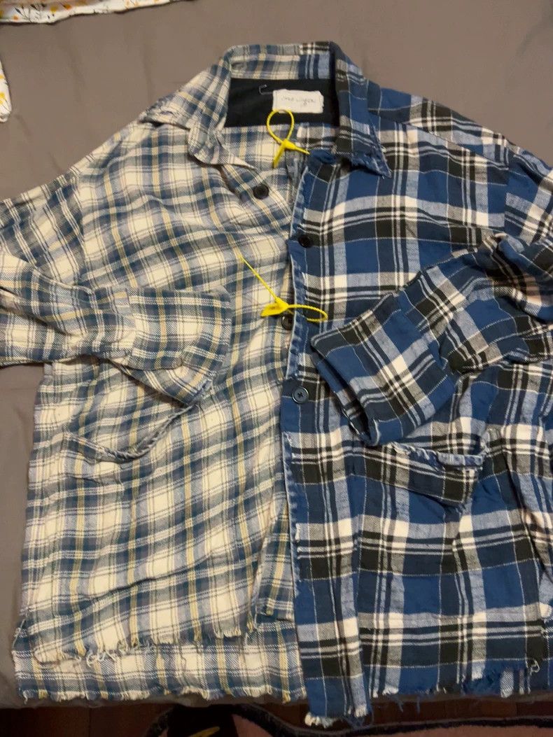 Greg Lauren greg lauren size 4 Handmade patchwork shirt 2506-Nextarrow Size US XL / EU 56 / 4 - 2 Thumbnail